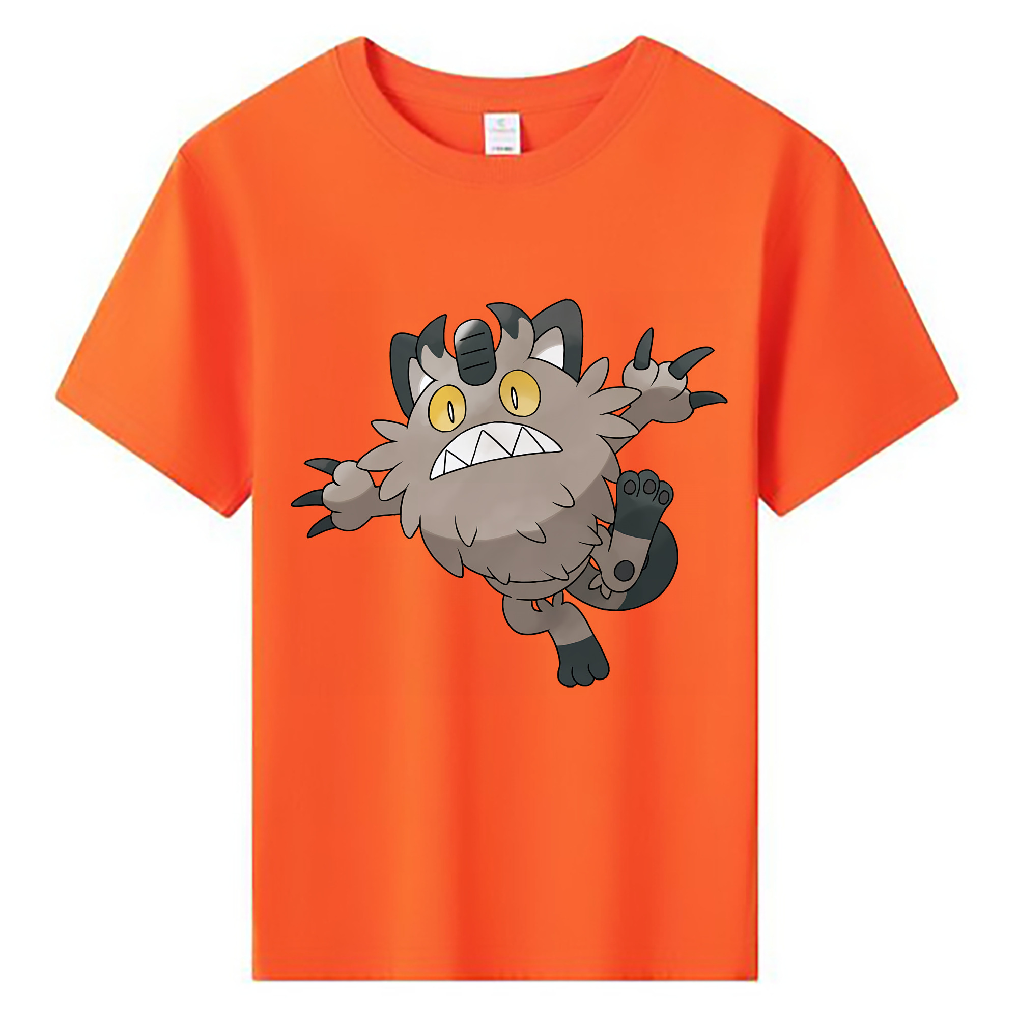 （画像用） ポケットモンスター Pokémon 綿100％キッズTシャツ（フロントプリント）