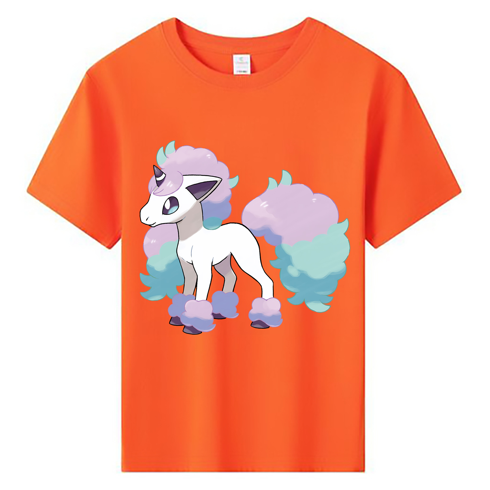 （画像用） ポケットモンスター Pokémon 綿100％キッズTシャツ（フロントプリント）