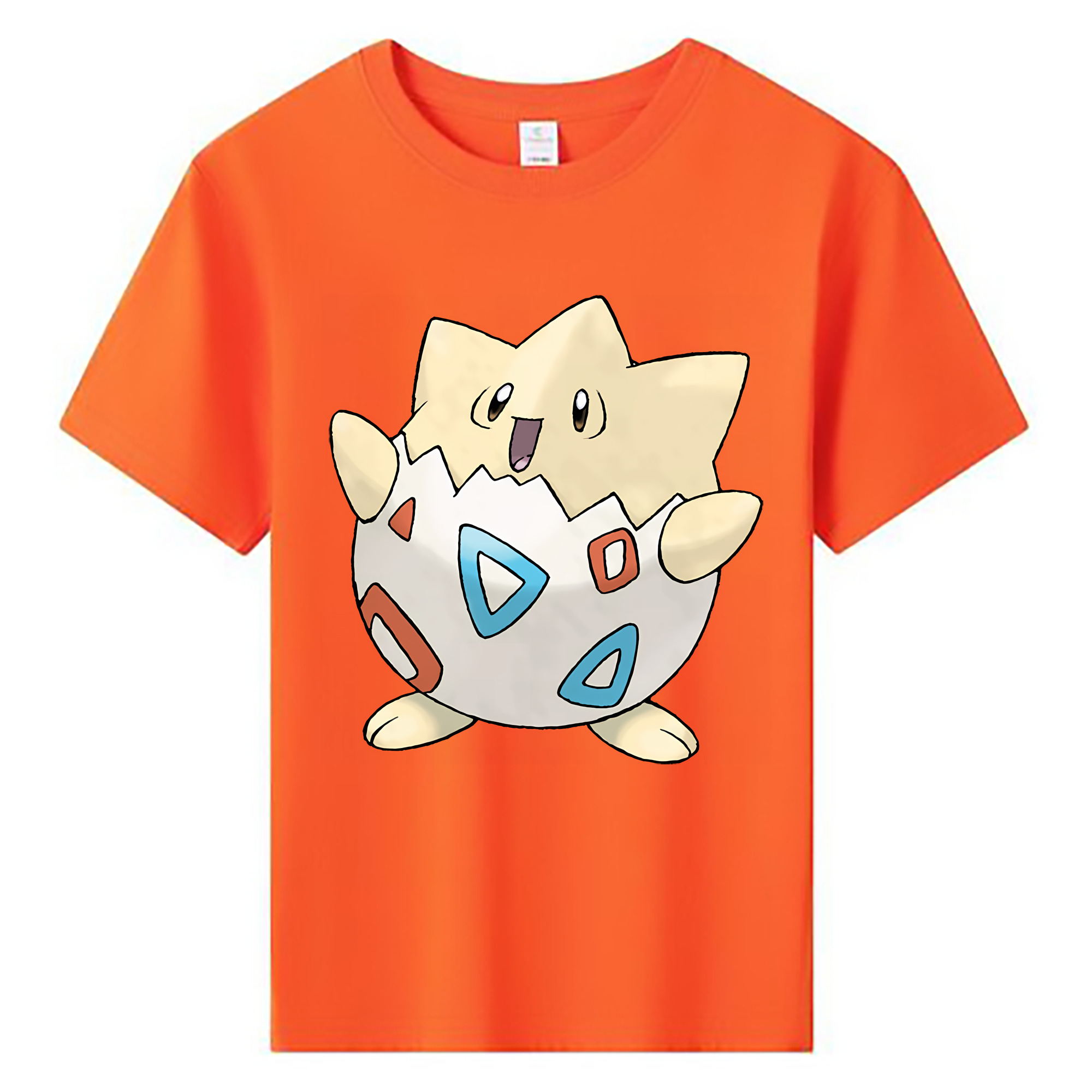 （画像用） ポケットモンスター Pokémon 綿100％キッズTシャツ（フロントプリント）