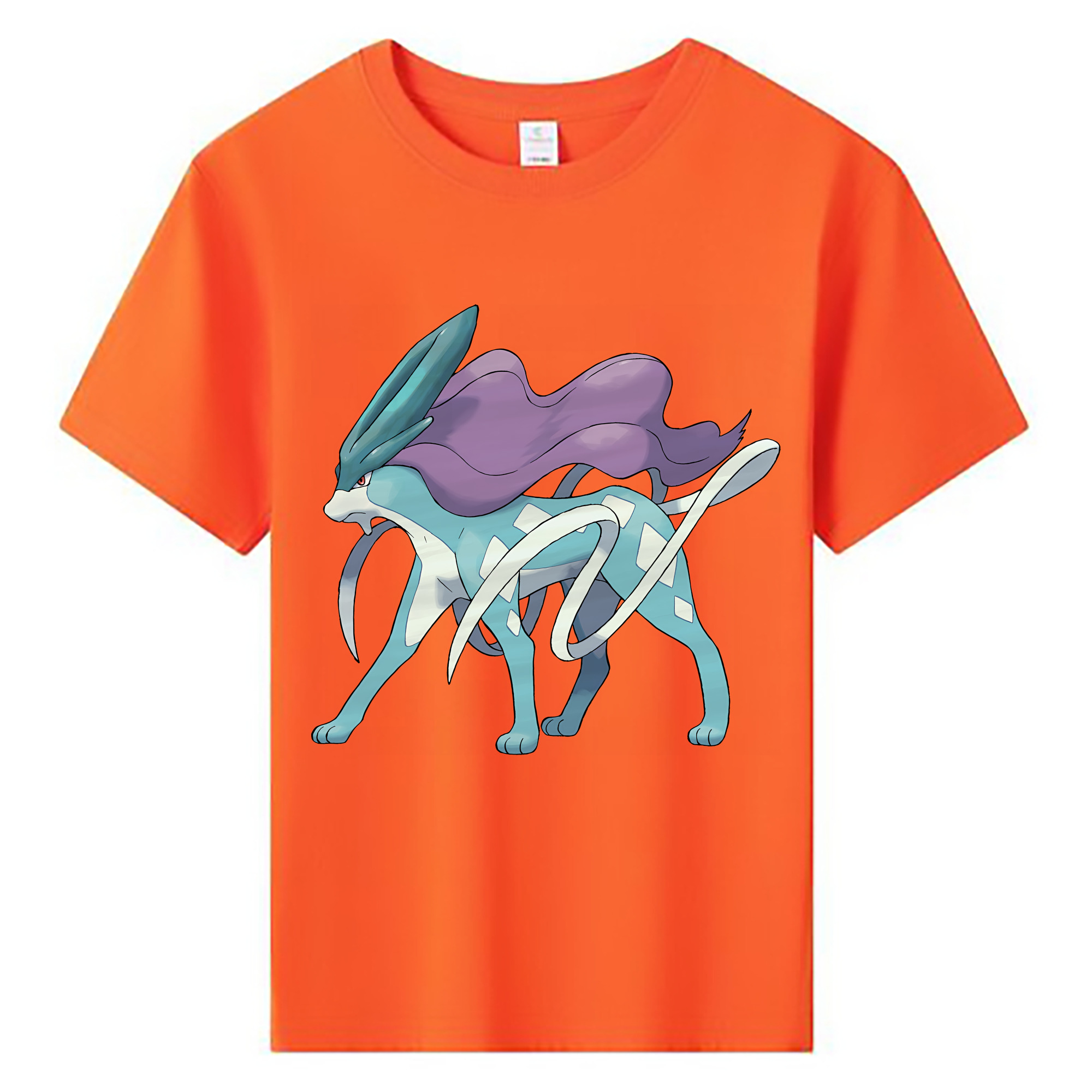 （画像用） ポケットモンスター Pokémon 綿100％キッズTシャツ（フロントプリント）
