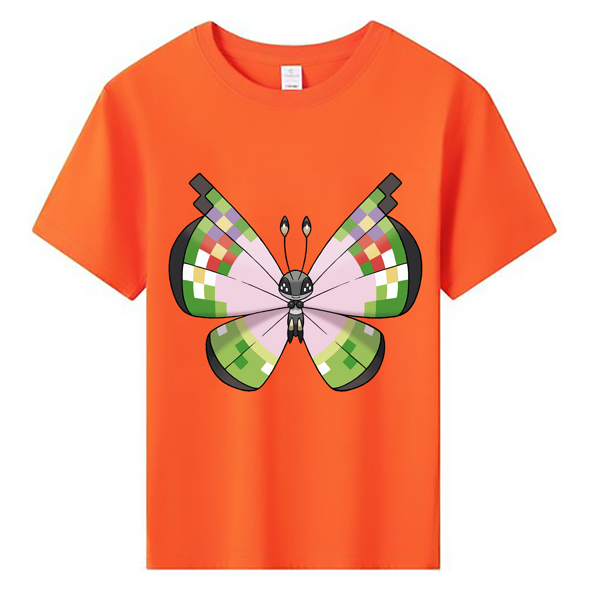 （画像用） ポケットモンスター Pokémon 綿100％キッズTシャツ（フロントプリント）