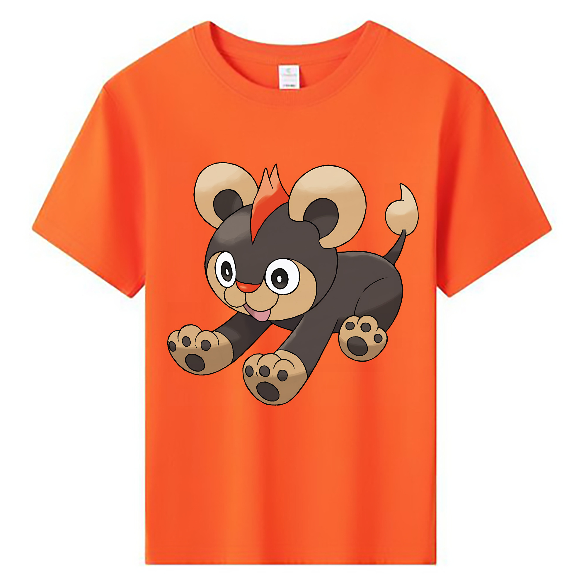 （画像用） ポケットモンスター Pokémon 綿100％キッズTシャツ（フロントプリント）