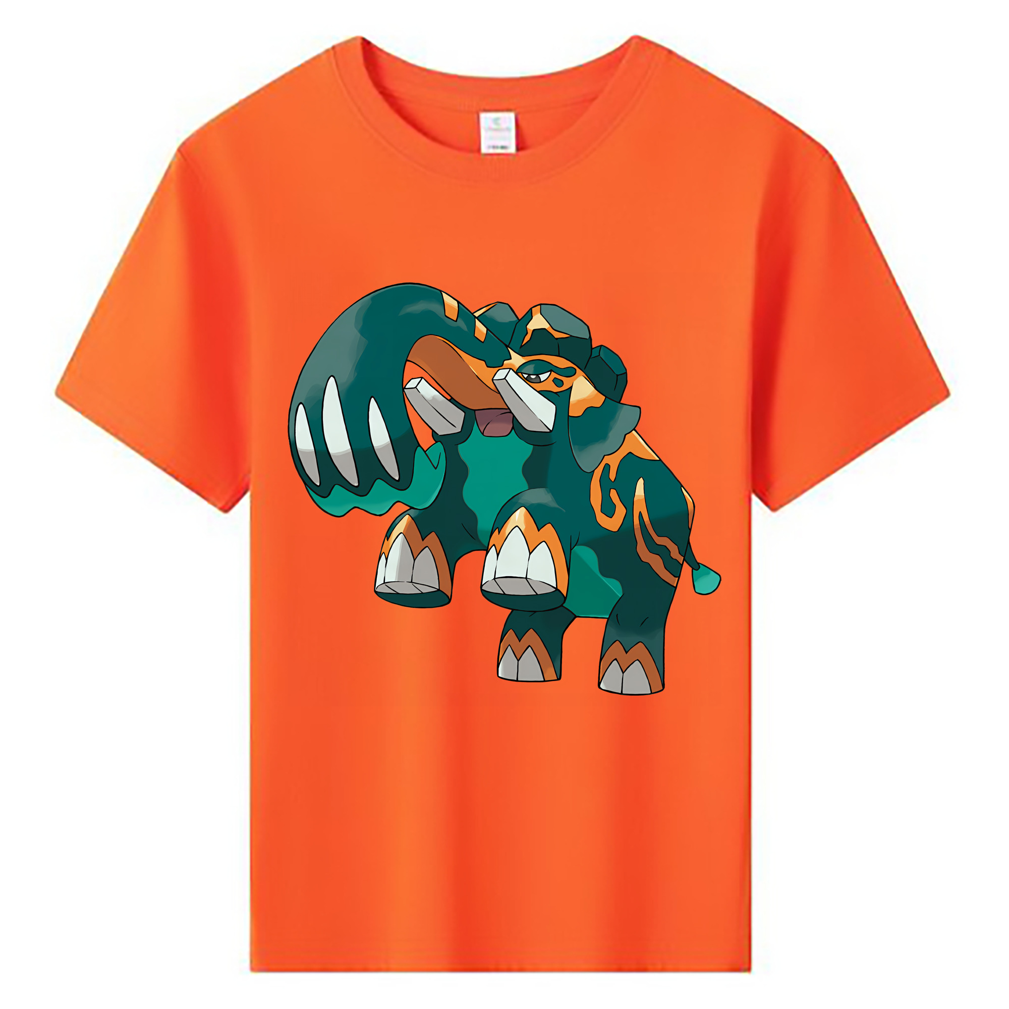 （画像用） ポケットモンスター Pokémon 綿100％キッズTシャツ（フロントプリント）