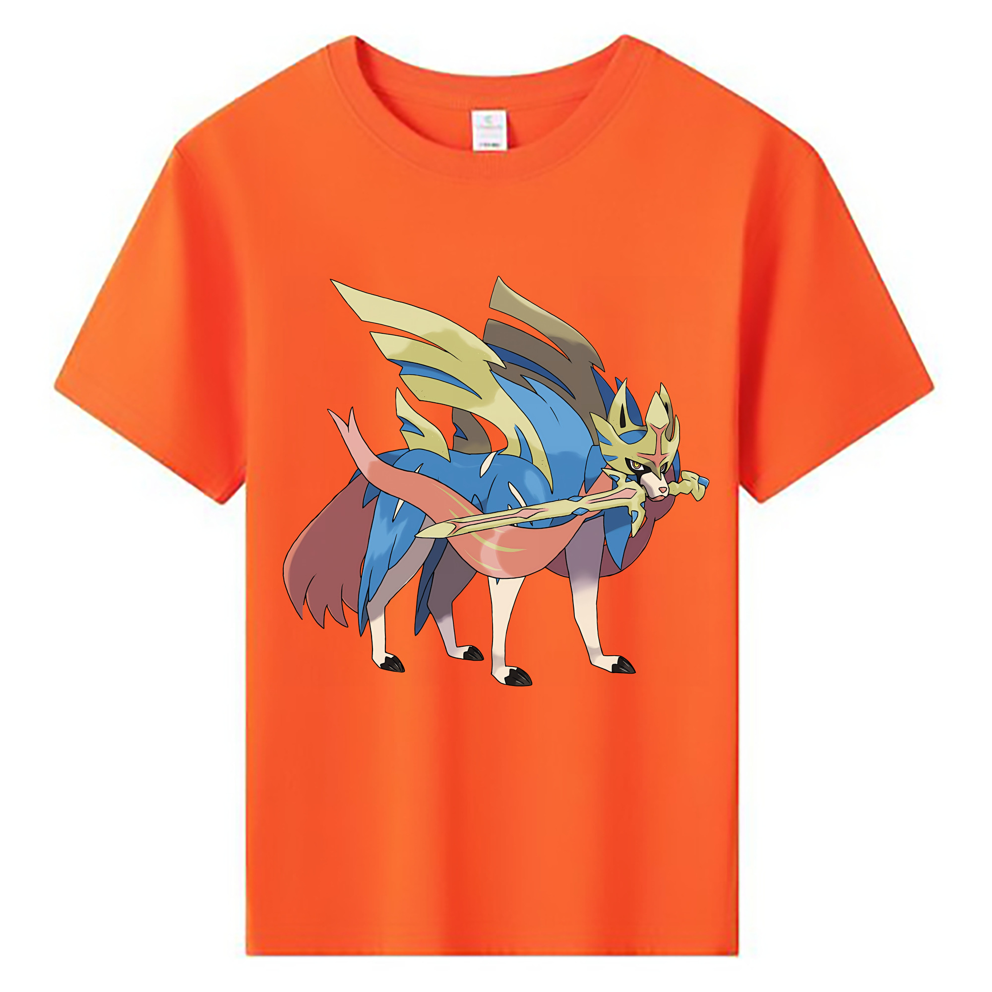 （画像用） ポケットモンスター Pokémon 綿100％キッズTシャツ（フロントプリント）