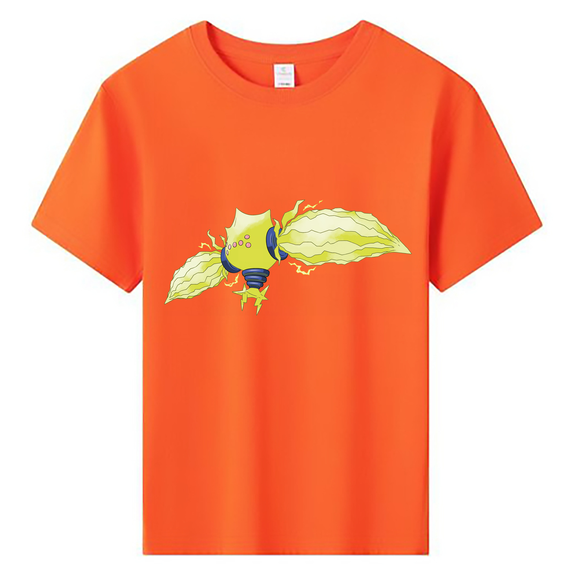 （画像用） ポケットモンスター Pokémon 綿100％キッズTシャツ（フロントプリント）