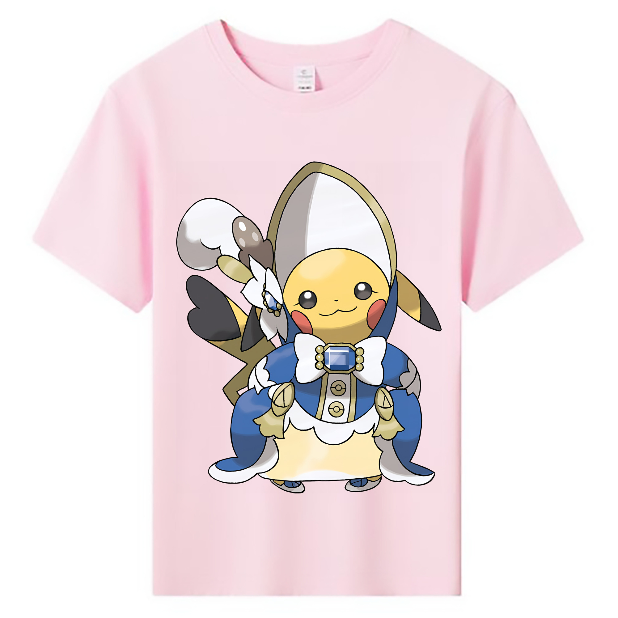 （画像用） ポケットモンスター Pokémon 綿100％キッズTシャツ（フロントプリント）