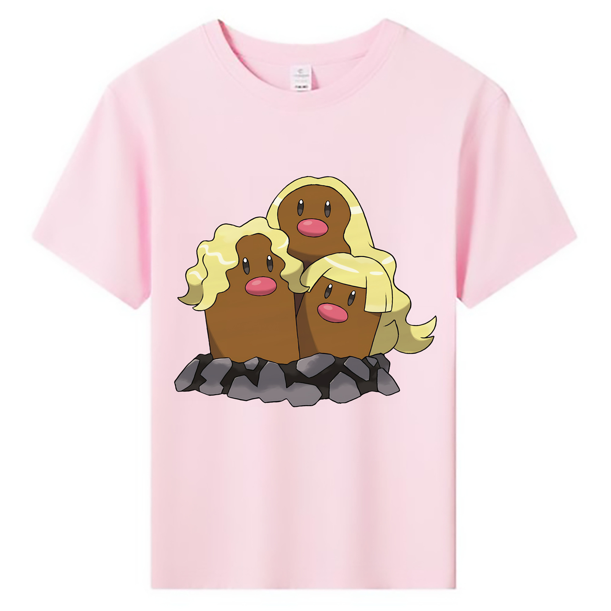 （画像用） ポケットモンスター Pokémon 綿100％キッズTシャツ（フロントプリント）