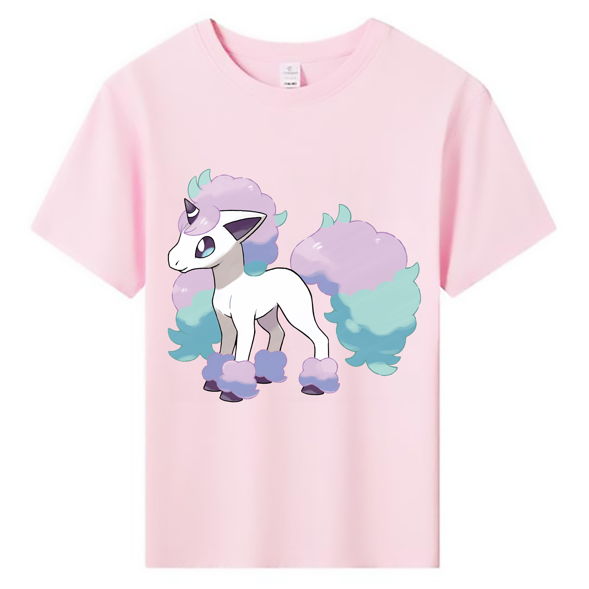 （画像用） ポケットモンスター Pokémon 綿100％キッズTシャツ（フロントプリント）
