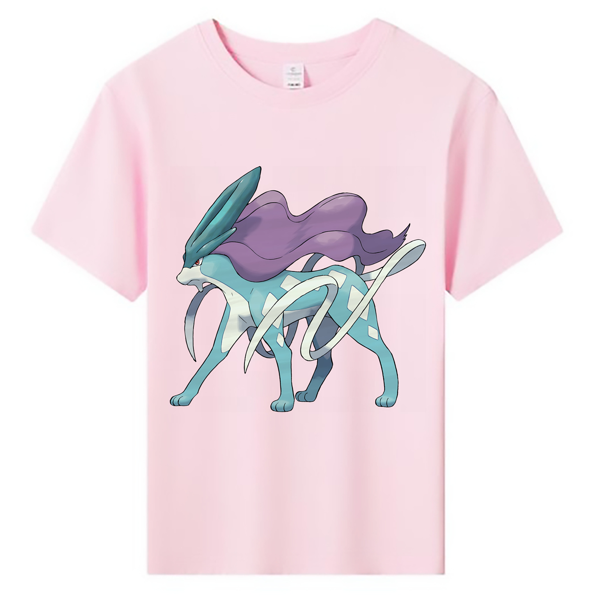 （画像用） ポケットモンスター Pokémon 綿100％キッズTシャツ（フロントプリント）