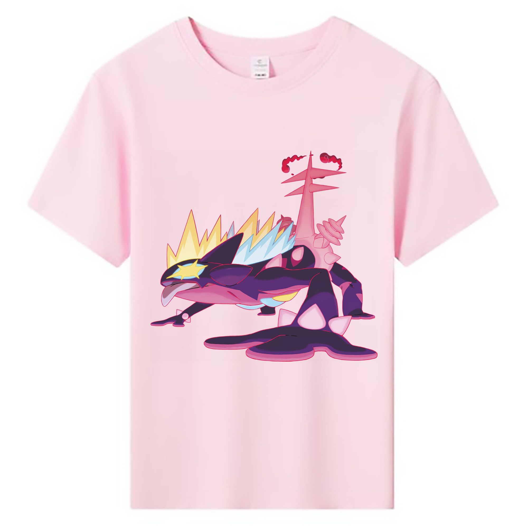 （画像用） ポケットモンスター Pokémon 綿100％キッズTシャツ（フロントプリント）