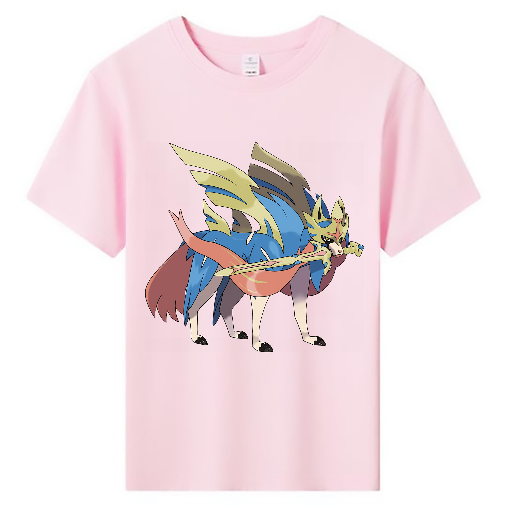 （画像用） ポケットモンスター Pokémon 綿100％キッズTシャツ（フロントプリント）