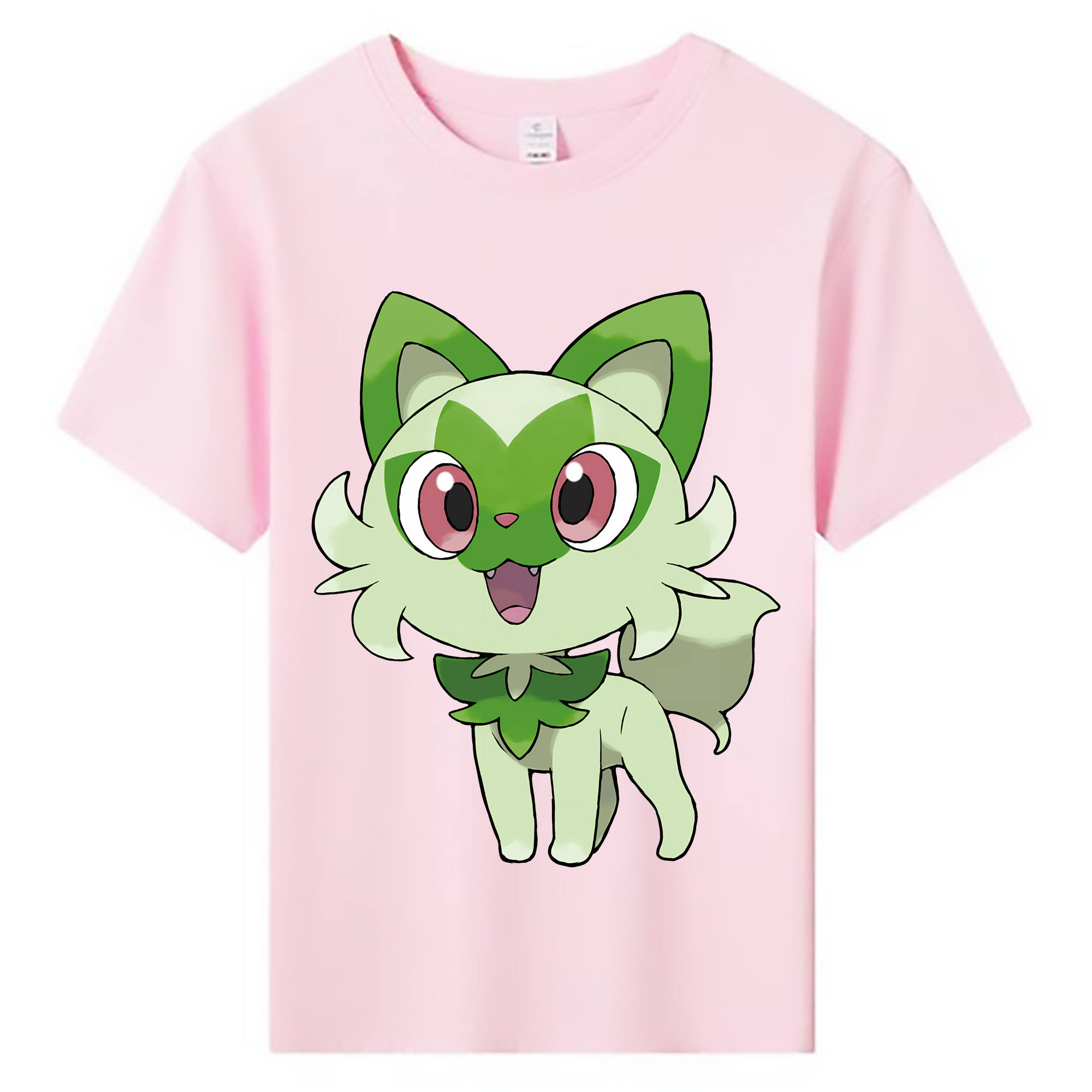 （画像用） ポケットモンスター Pokémon 綿100％キッズTシャツ（フロントプリント）
