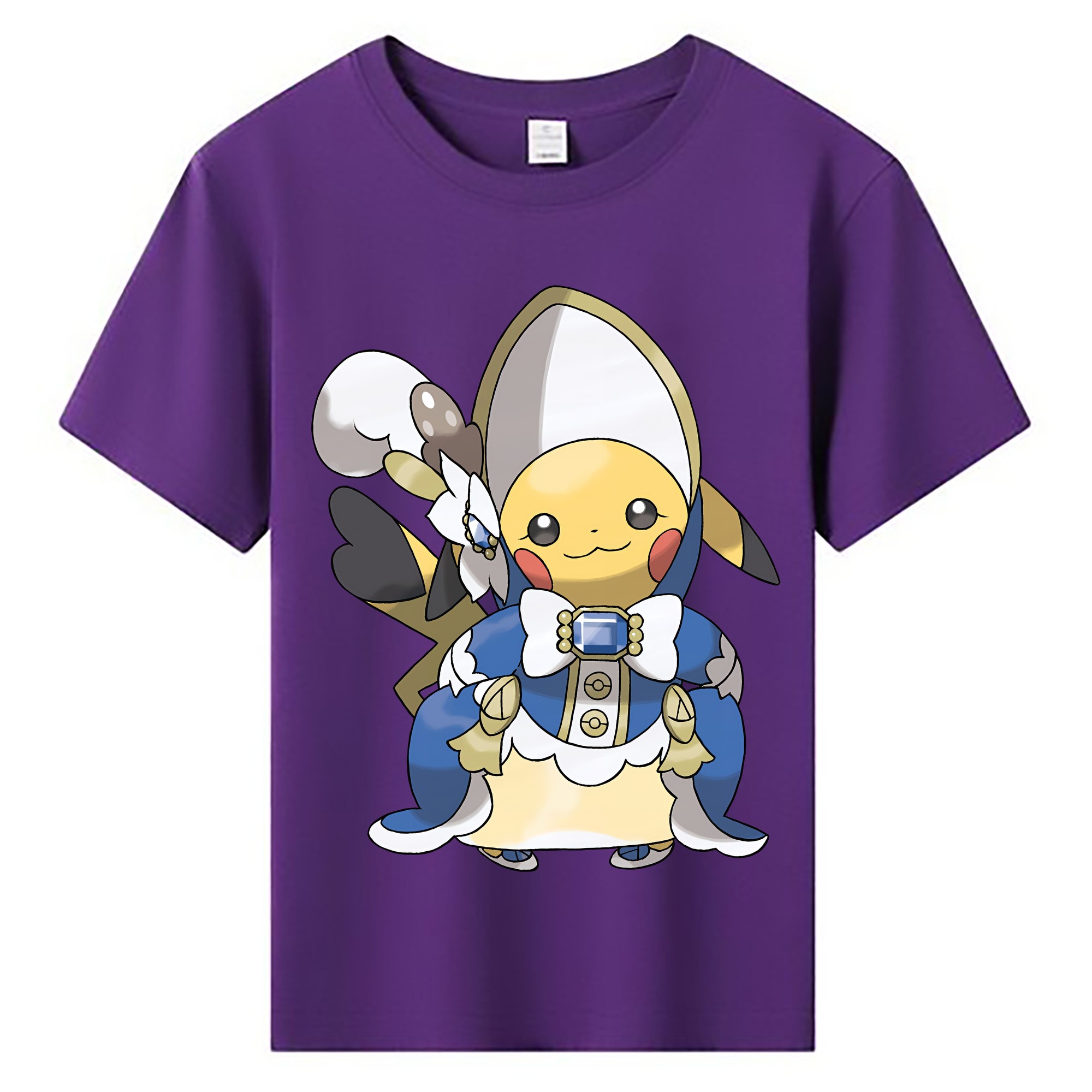 （画像用） ポケットモンスター Pokémon 綿100％キッズTシャツ（フロントプリント）