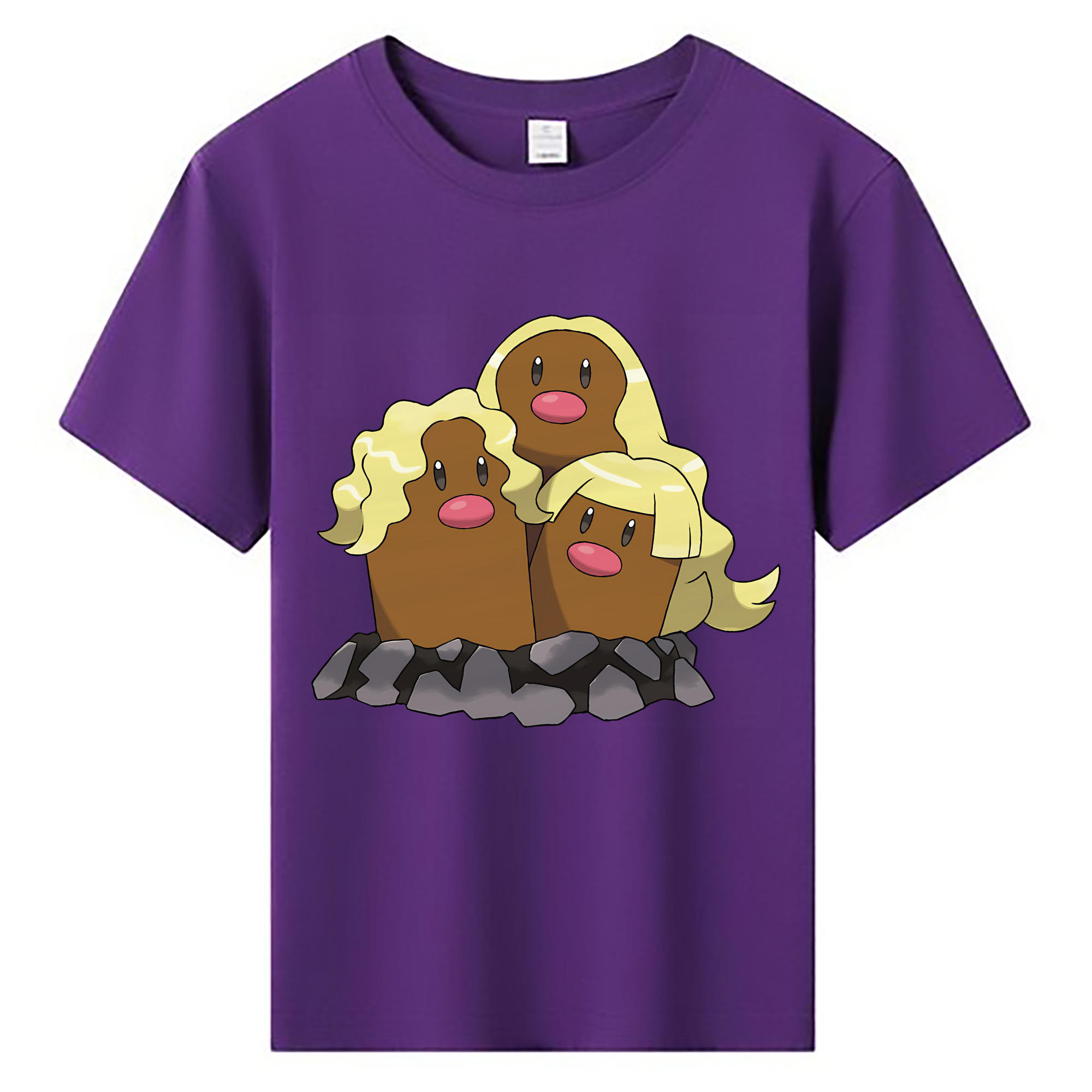 （画像用） ポケットモンスター Pokémon 綿100％キッズTシャツ（フロントプリント）