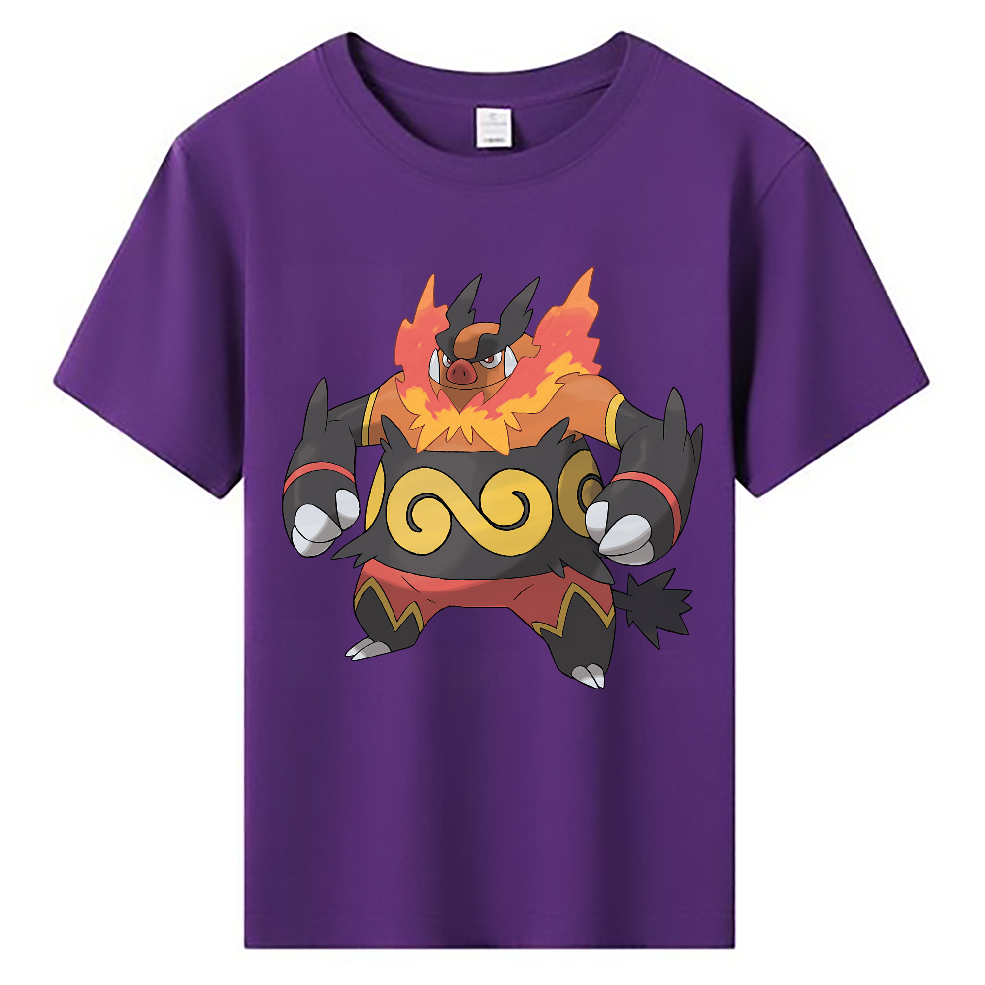 （画像用） ポケットモンスター Pokémon 綿100％キッズTシャツ（フロントプリント）