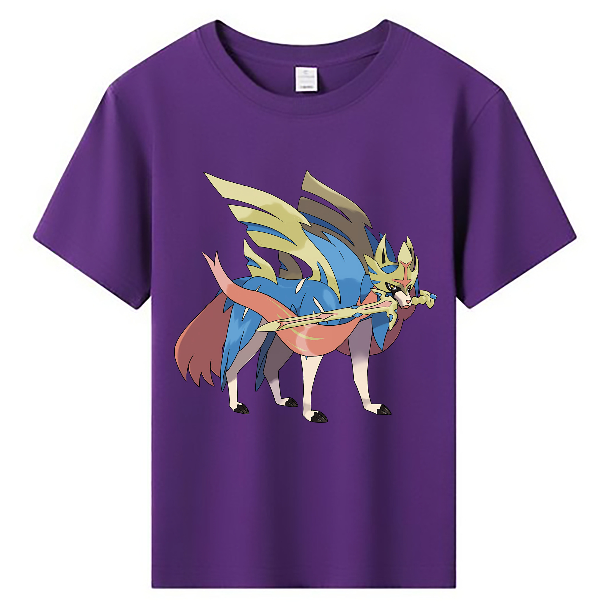 （画像用） ポケットモンスター Pokémon 綿100％キッズTシャツ（フロントプリント）