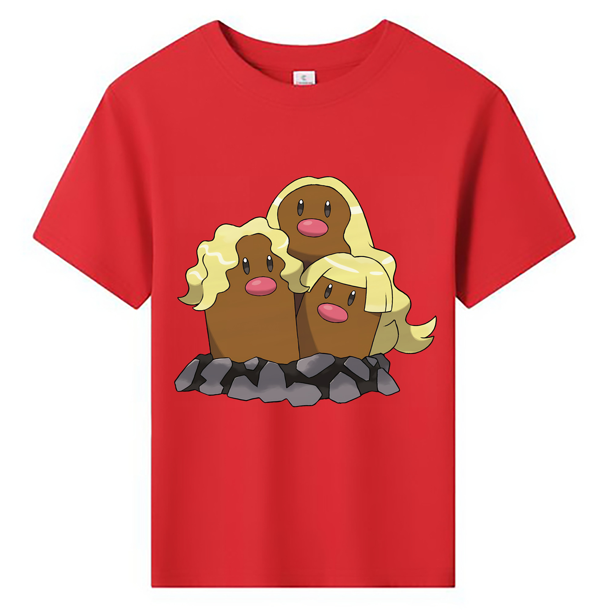 （画像用） ポケットモンスター Pokémon 綿100％キッズTシャツ（フロントプリント）