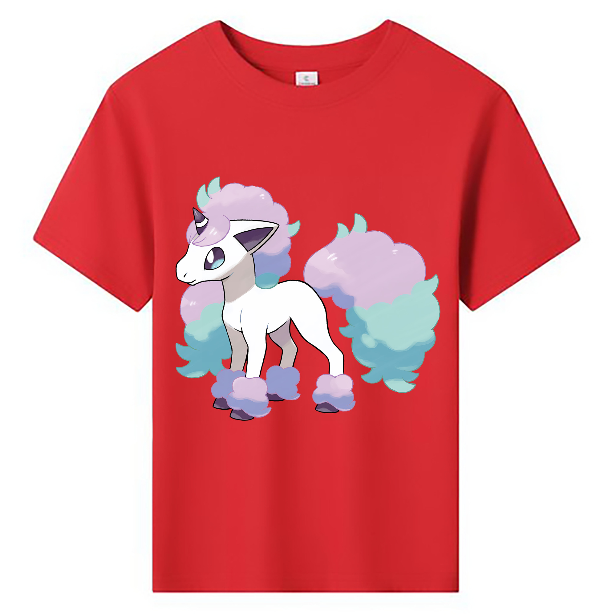 （画像用） ポケットモンスター Pokémon 綿100％キッズTシャツ（フロントプリント）
