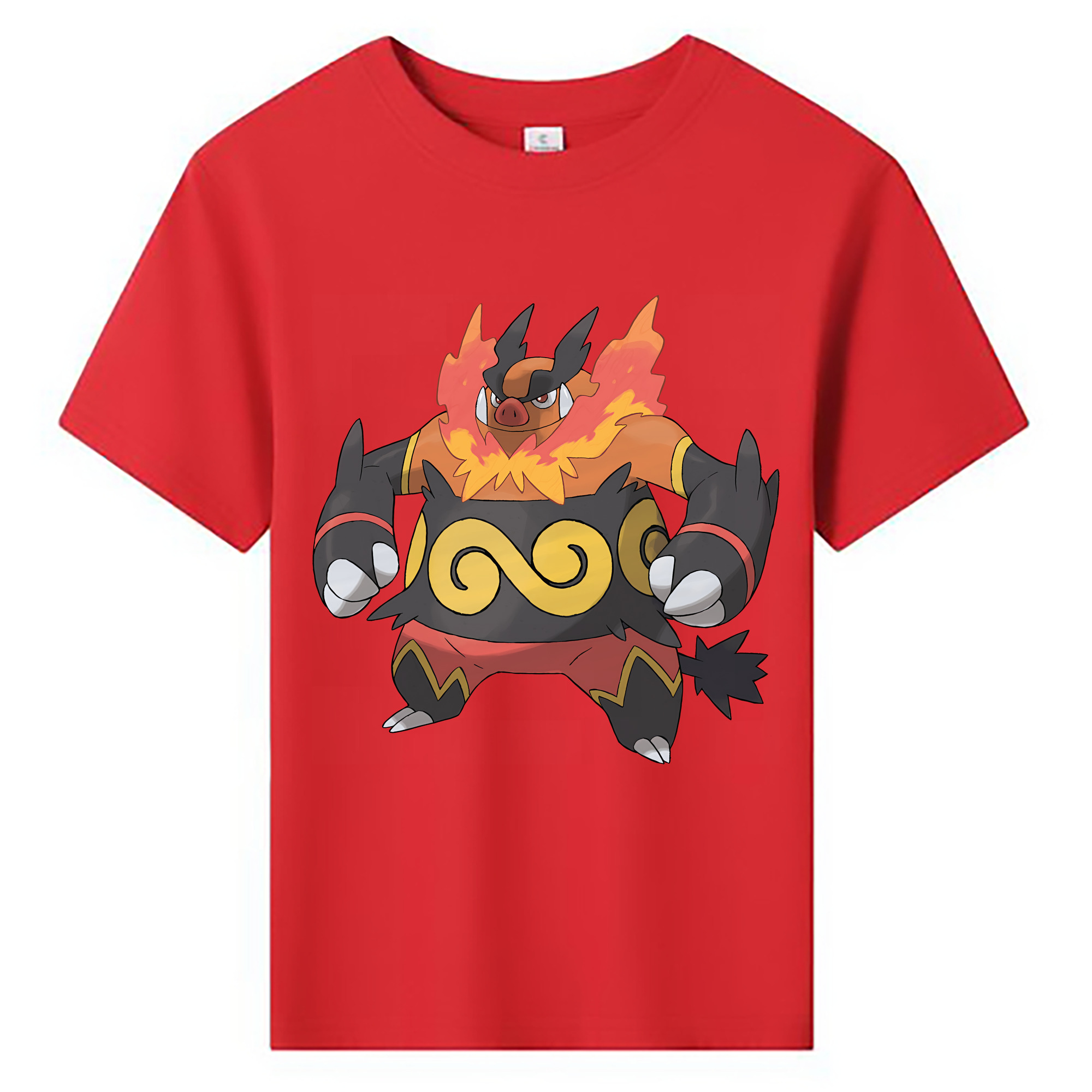 （画像用） ポケットモンスター Pokémon 綿100％キッズTシャツ（フロントプリント）
