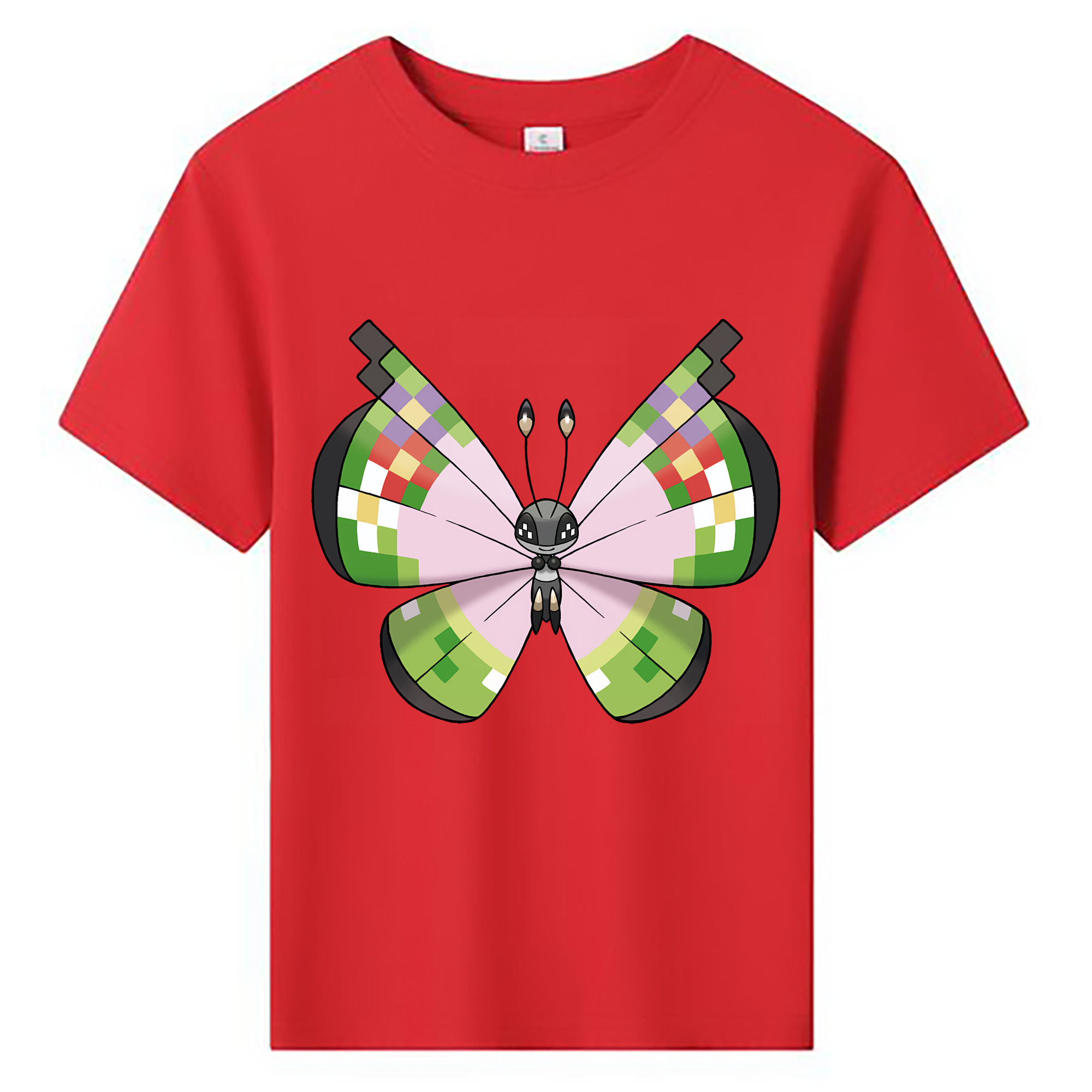 （画像用） ポケットモンスター Pokémon 綿100％キッズTシャツ（フロントプリント）