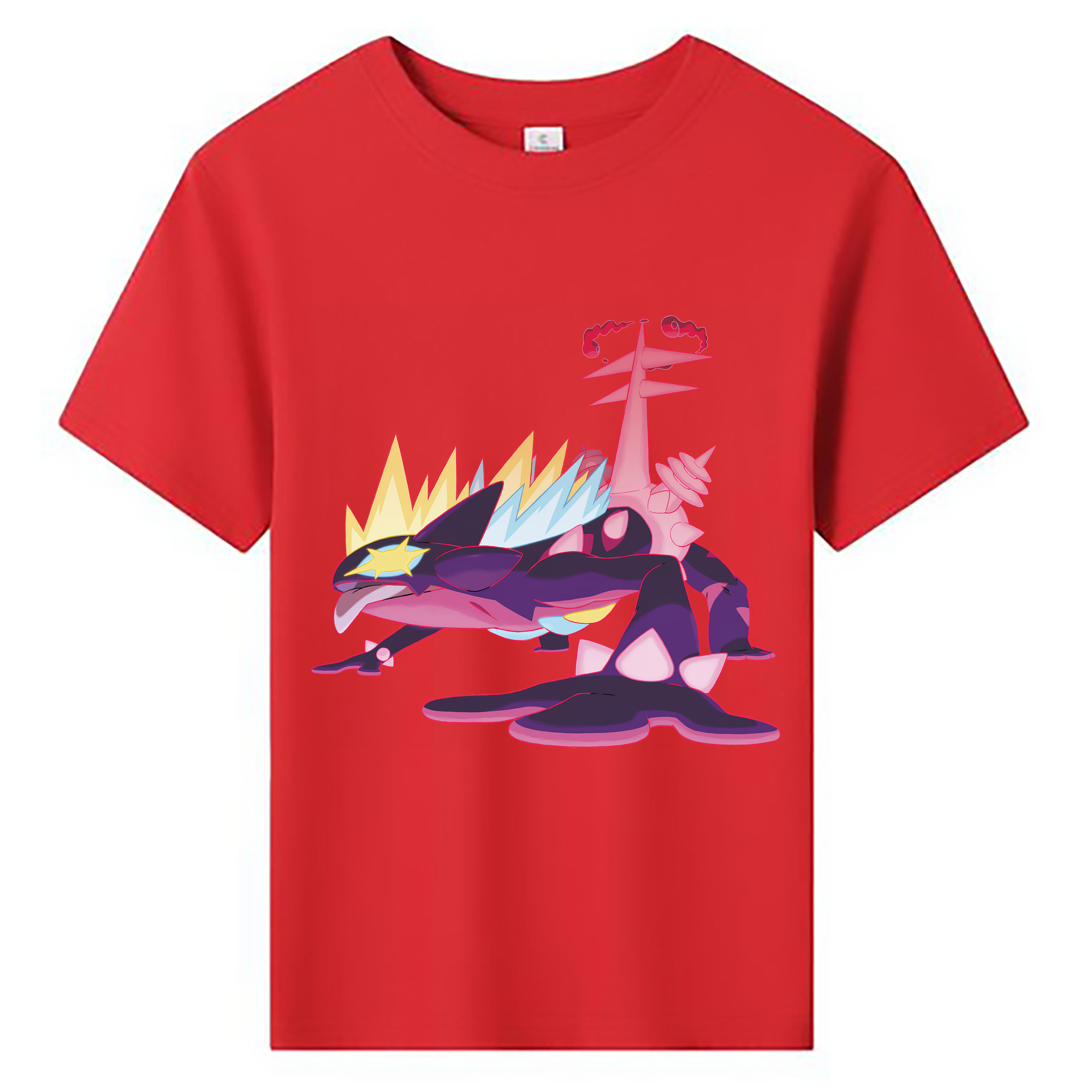 （画像用） ポケットモンスター Pokémon 綿100％キッズTシャツ（フロントプリント）