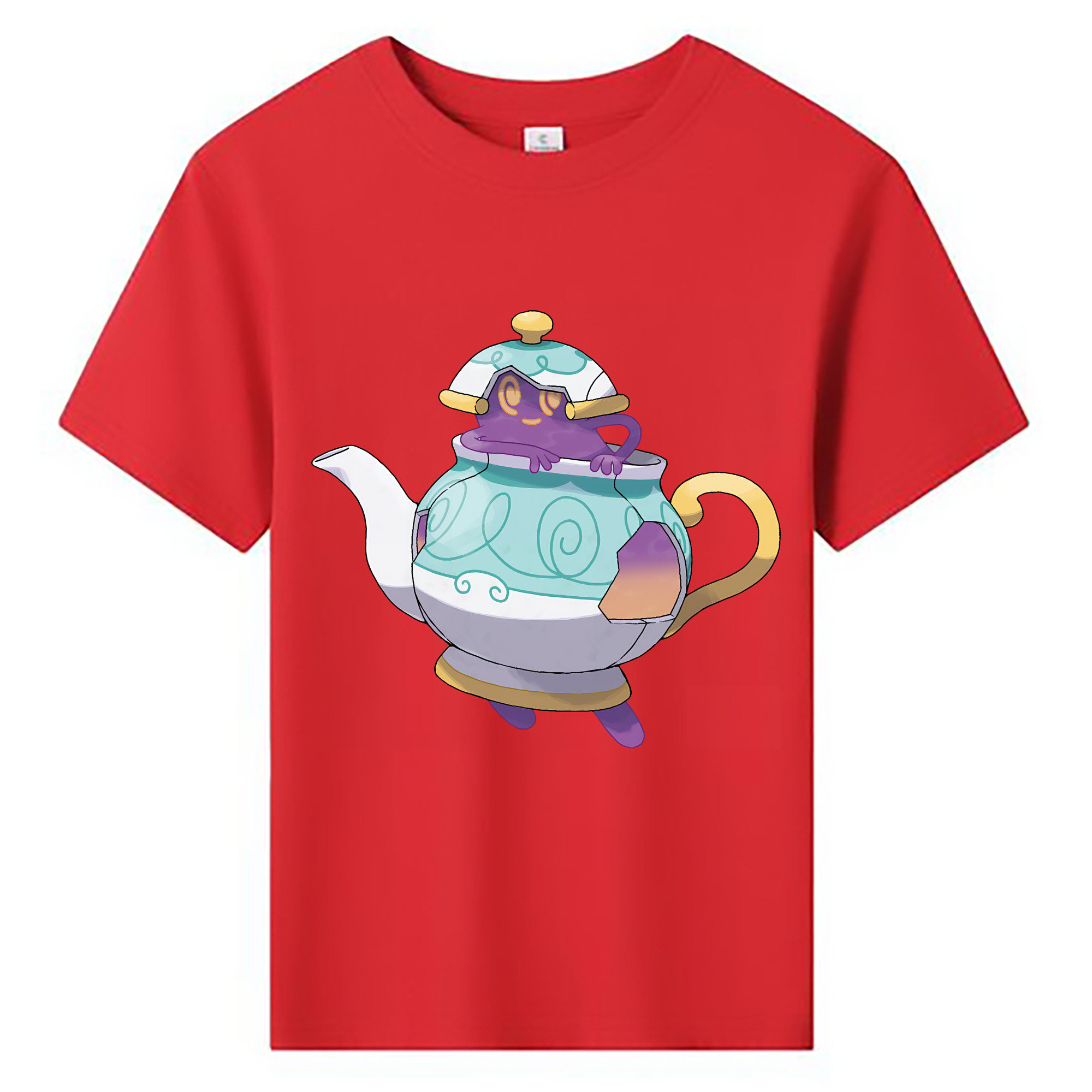 （画像用） ポケットモンスター Pokémon 綿100％キッズTシャツ（フロントプリント）