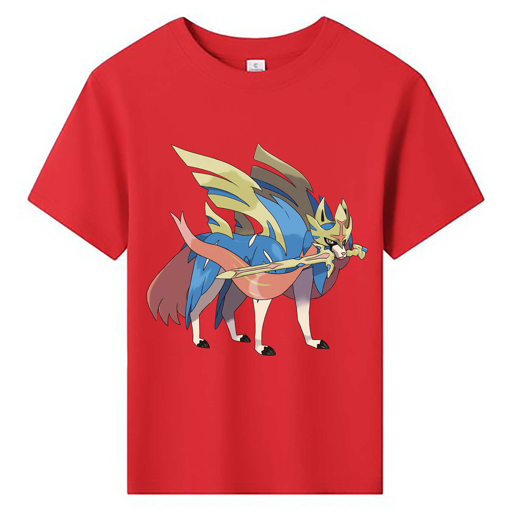 （画像用） ポケットモンスター Pokémon 綿100％キッズTシャツ（フロントプリント）