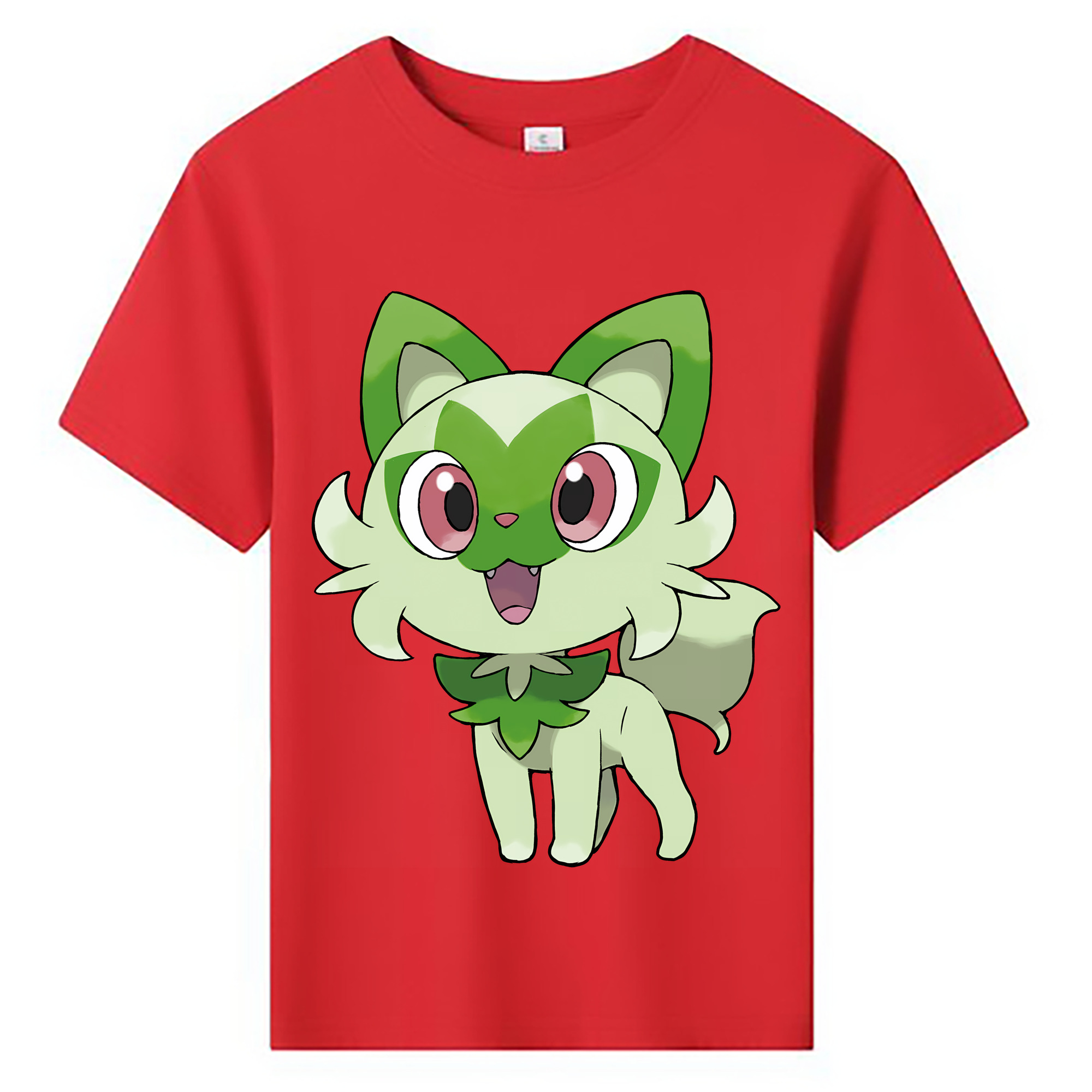 （画像用） ポケットモンスター Pokémon 綿100％キッズTシャツ（フロントプリント）