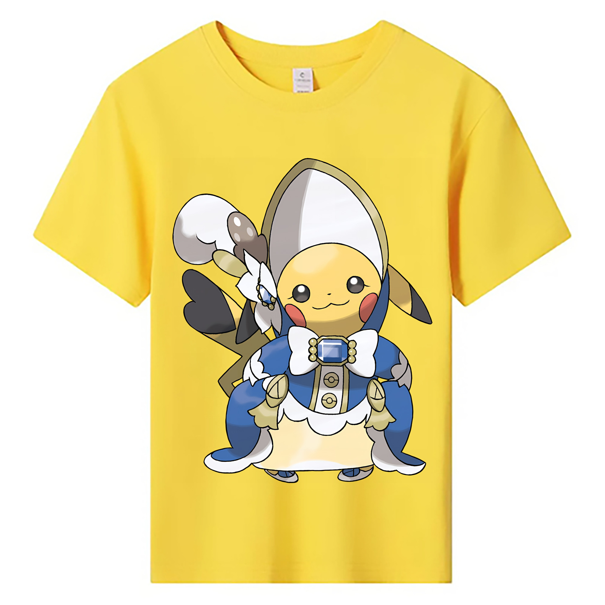 （画像用） ポケットモンスター Pokémon 綿100％キッズTシャツ（フロントプリント）