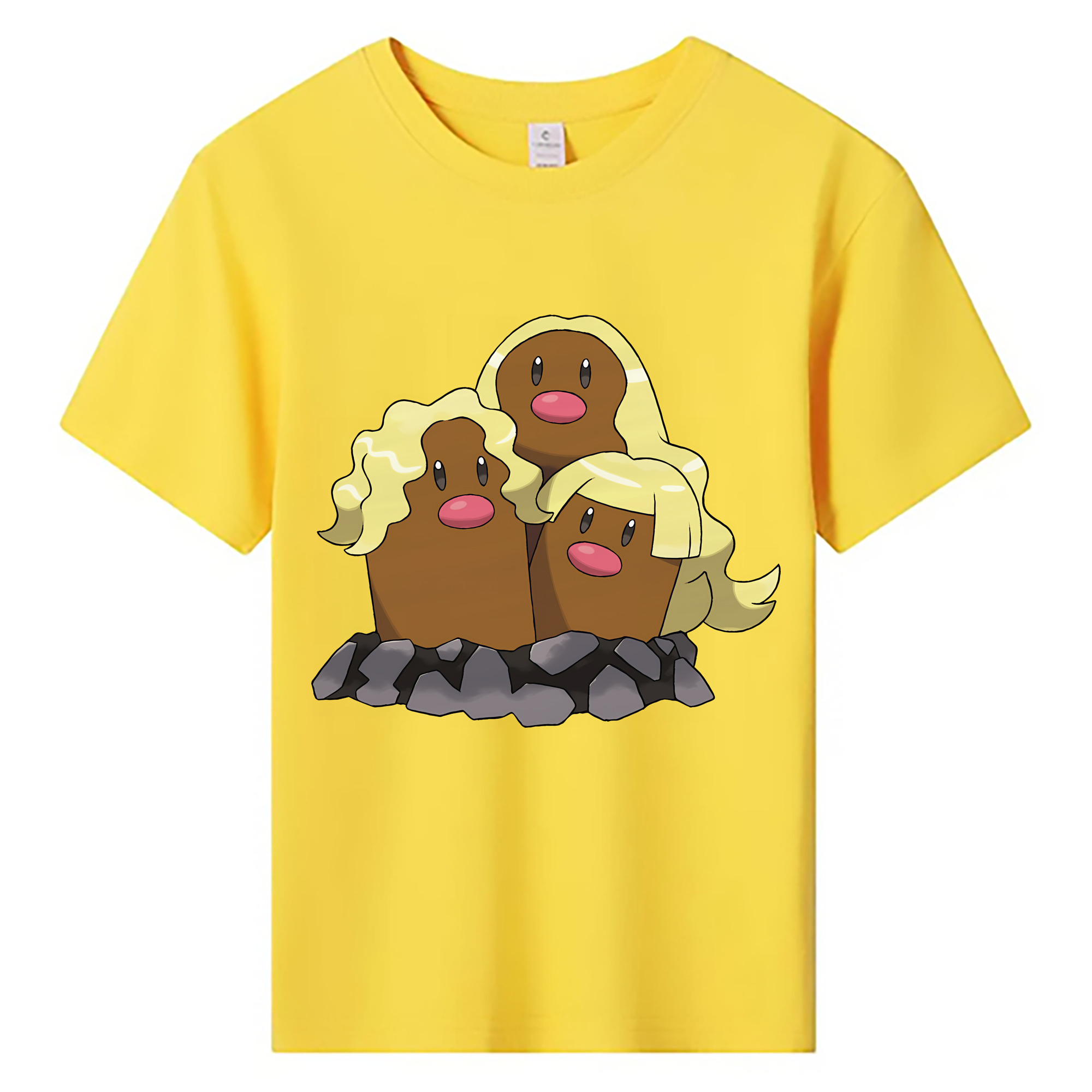（画像用） ポケットモンスター Pokémon 綿100％キッズTシャツ（フロントプリント）