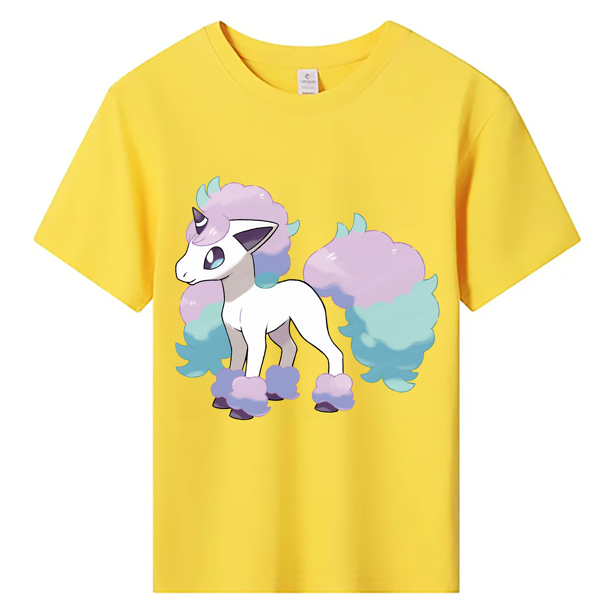 （画像用） ポケットモンスター Pokémon 綿100％キッズTシャツ（フロントプリント）