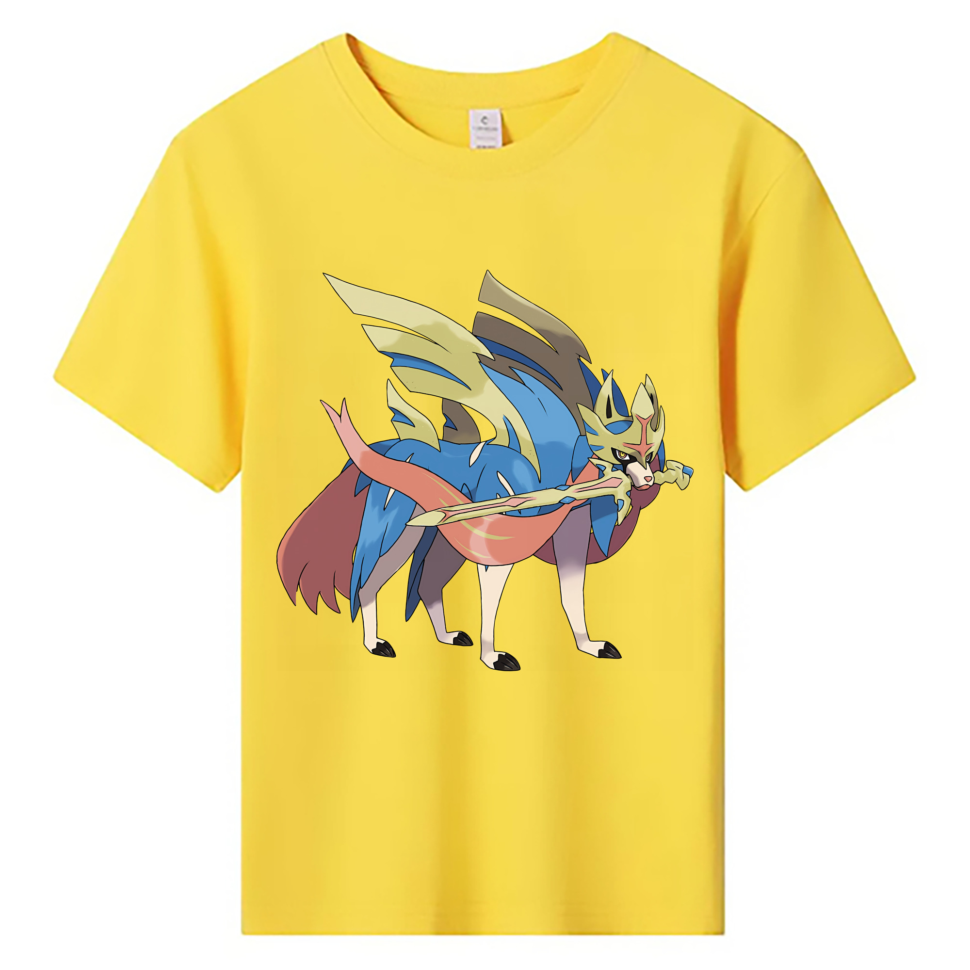 （画像用） ポケットモンスター Pokémon 綿100％キッズTシャツ（フロントプリント）