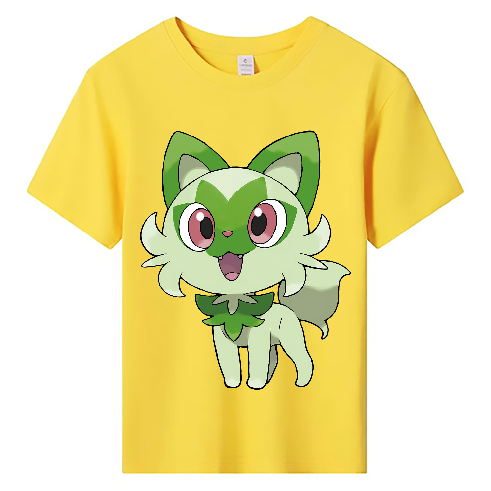 （画像用） ポケットモンスター Pokémon 綿100％キッズTシャツ（フロントプリント）