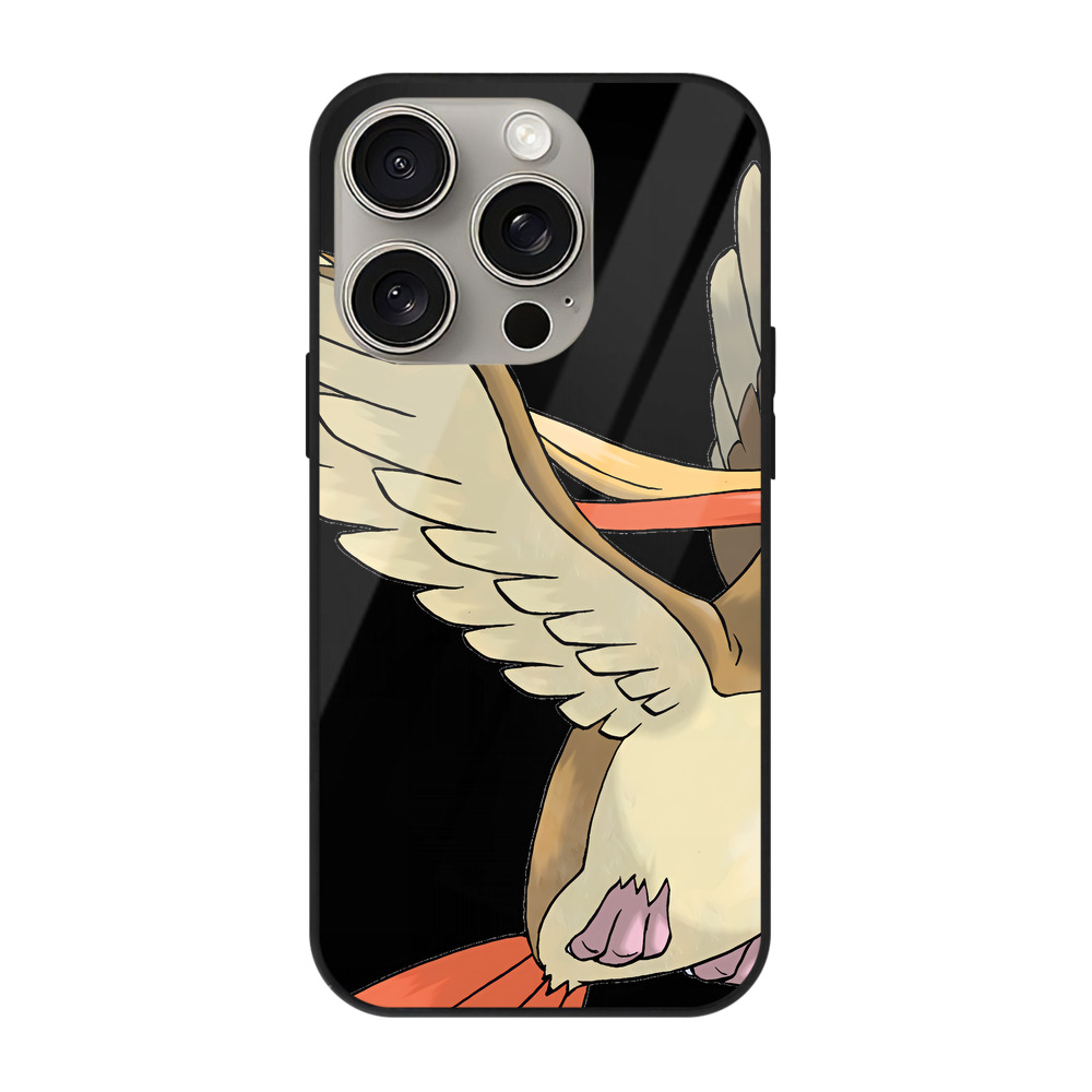 （画像用） ポケットモンスター Pokémon 【iPhone15Pro対応】スマホケース 耐衝撃＆黄変防止 背面ガラス