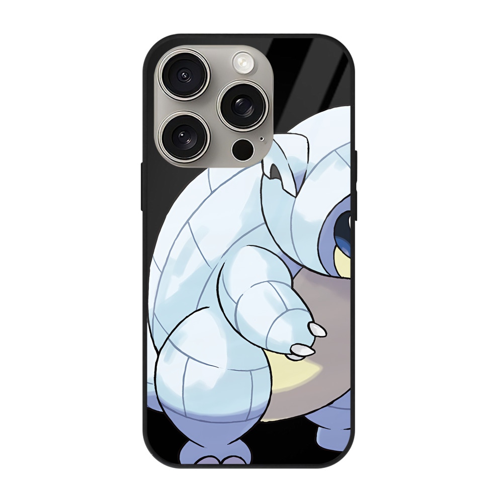 （画像用） ポケットモンスター Pokémon 【iPhone15Pro対応】スマホケース 耐衝撃＆黄変防止 背面ガラス