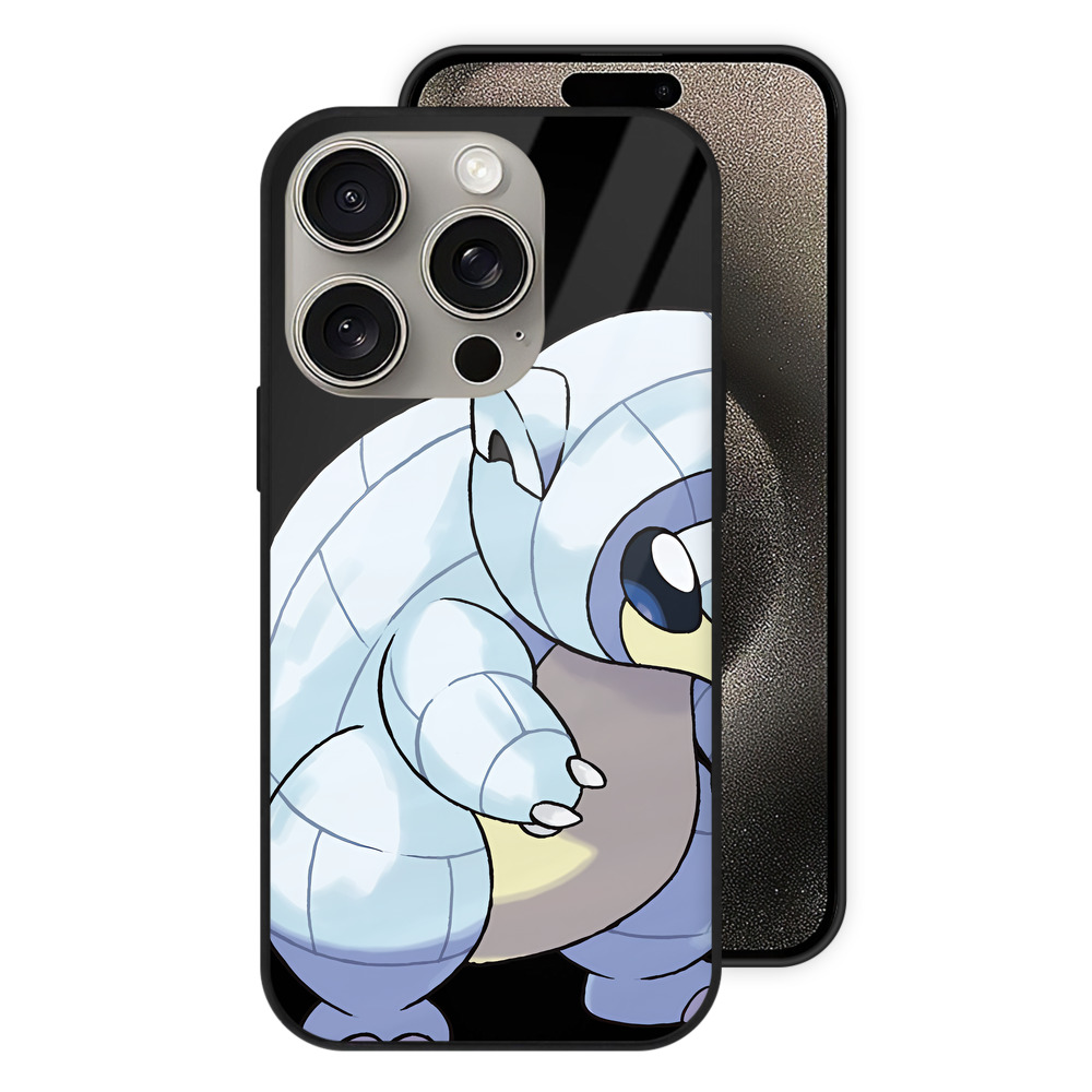 （画像用） ポケットモンスター Pokémon 【iPhone15Pro対応】スマホケース 耐衝撃＆黄変防止 背面ガラス