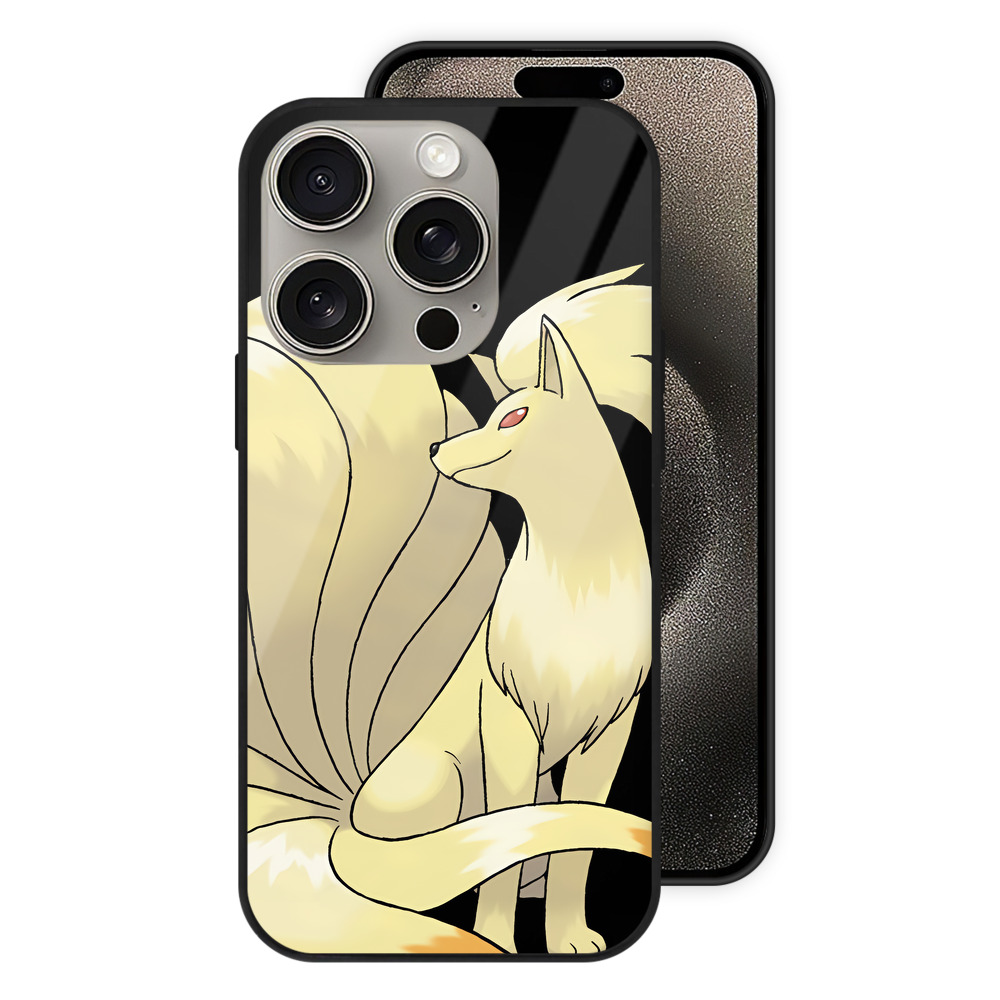 （画像用） ポケットモンスター Pokémon 【iPhone15Pro対応】スマホケース 耐衝撃＆黄変防止 背面ガラス