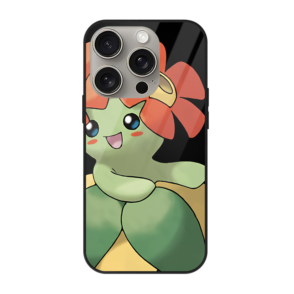 （画像用） ポケットモンスター Pokémon 【iPhone15Pro対応】スマホケース 耐衝撃＆黄変防止 背面ガラス