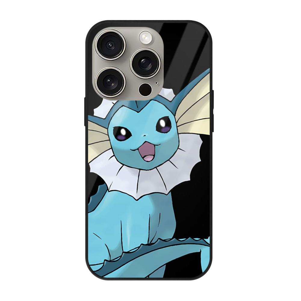 （画像用） ポケットモンスター Pokémon 【iPhone15Pro対応】スマホケース 耐衝撃＆黄変防止 背面ガラス