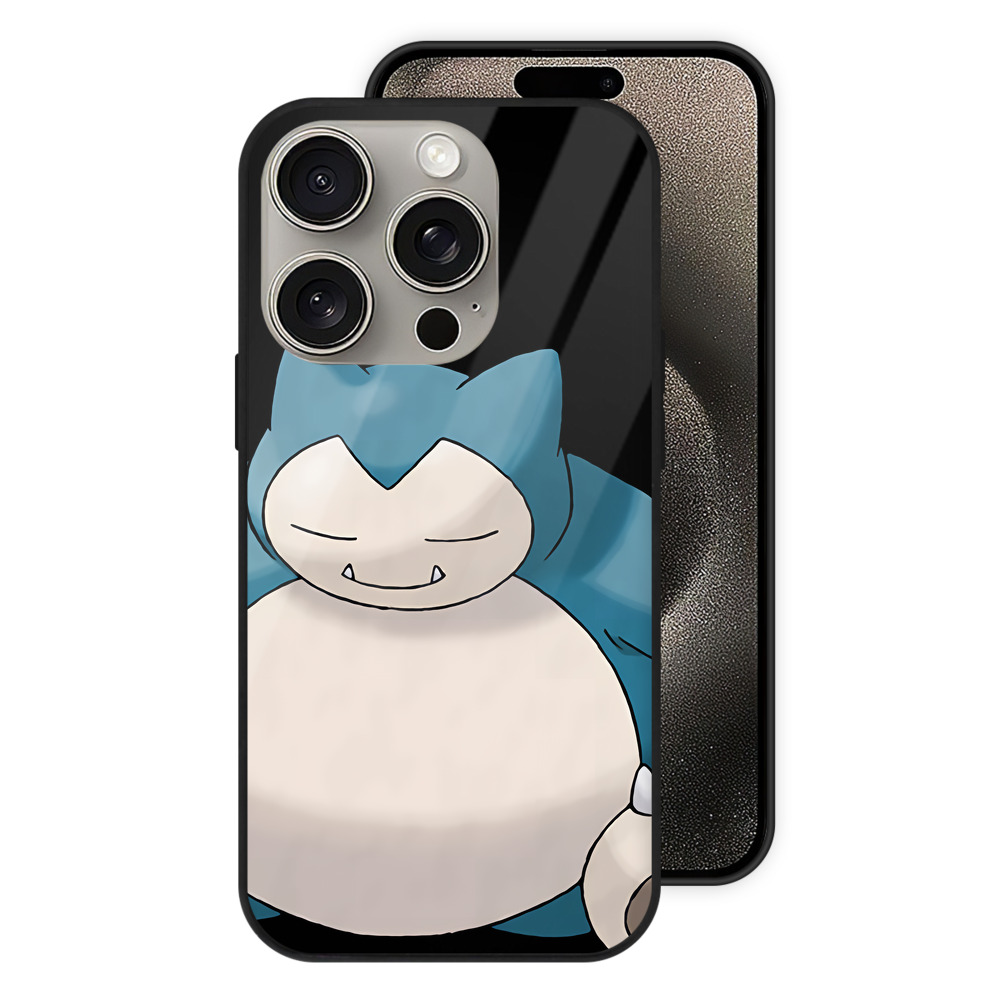 （画像用） ポケットモンスター Pokémon 【iPhone15Pro対応】スマホケース 耐衝撃＆黄変防止 背面ガラス