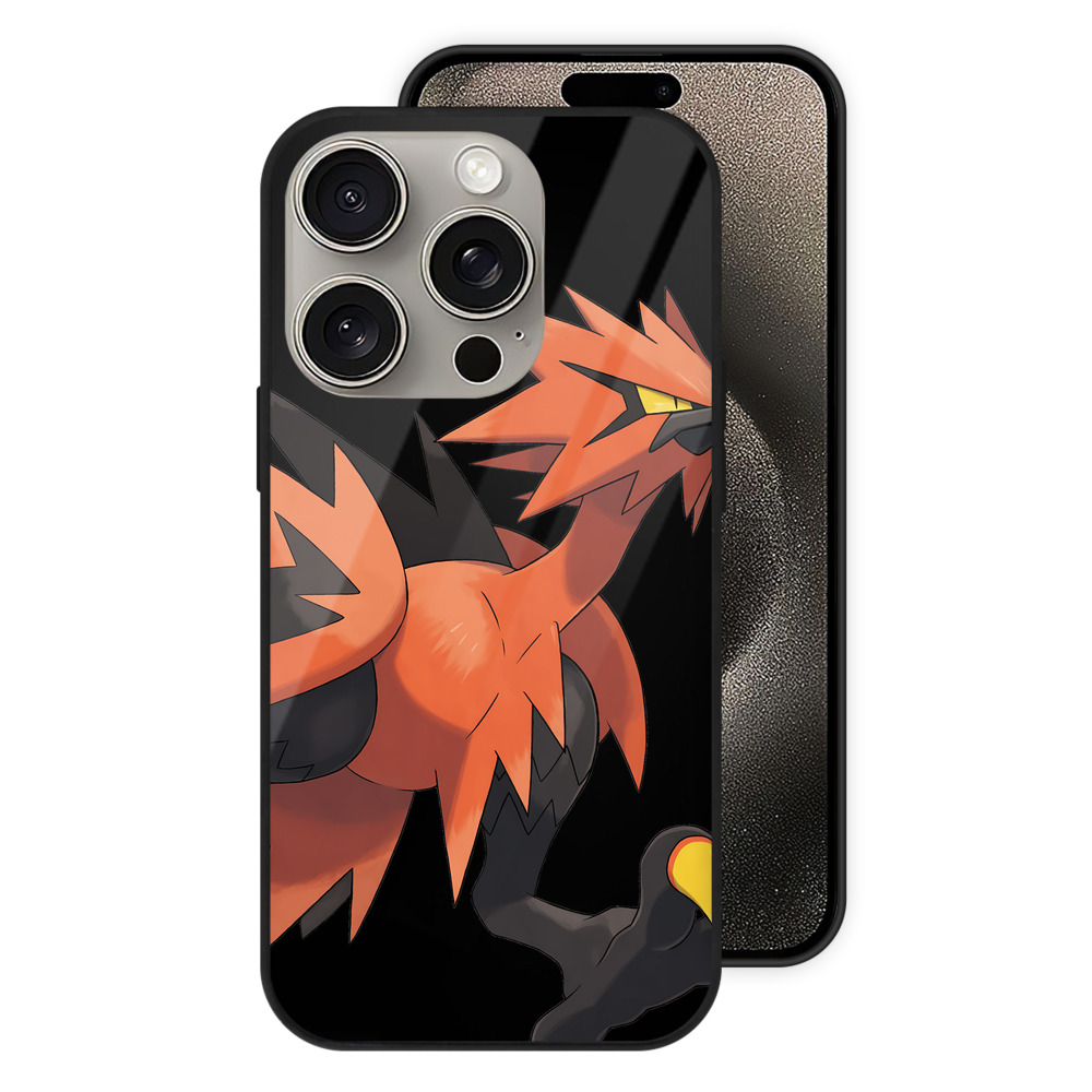 （画像用） ポケットモンスター Pokémon 【iPhone15Pro対応】スマホケース 耐衝撃＆黄変防止 背面ガラス