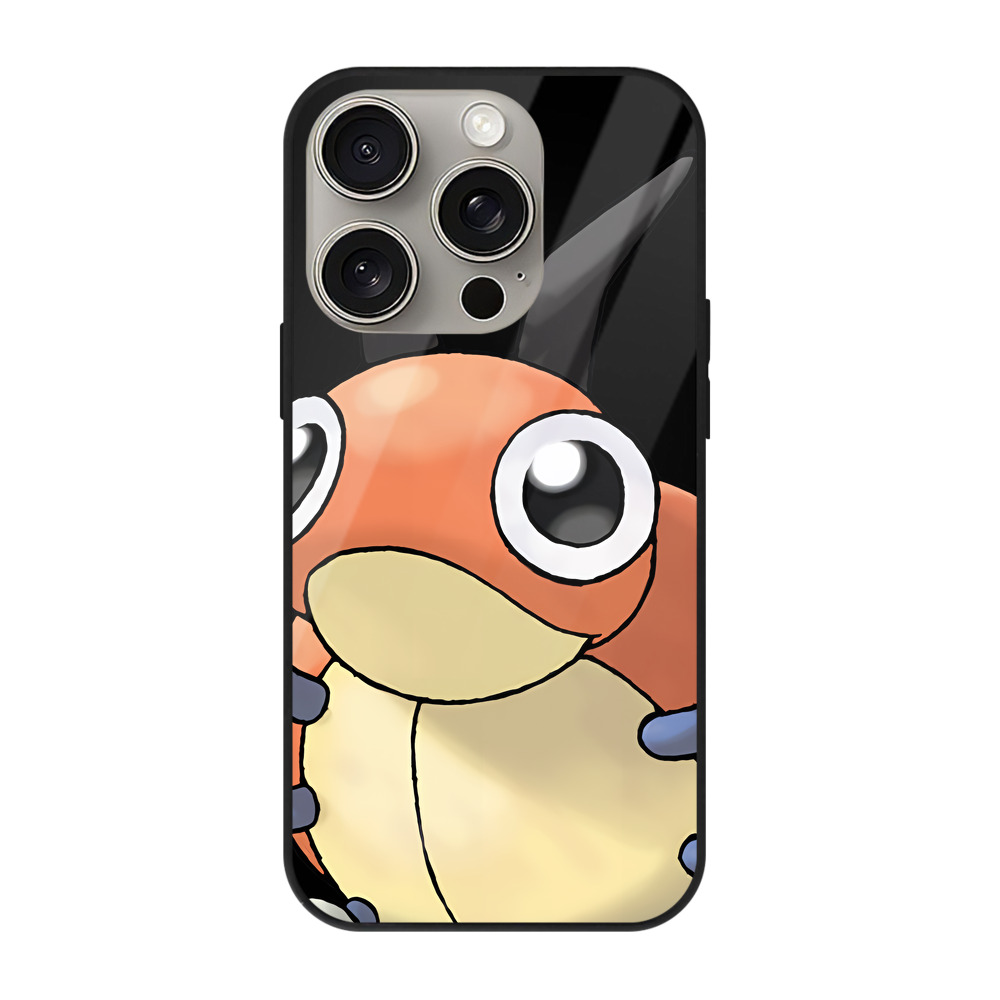 （画像用） ポケットモンスター Pokémon 【iPhone15Pro対応】スマホケース 耐衝撃＆黄変防止 背面ガラス