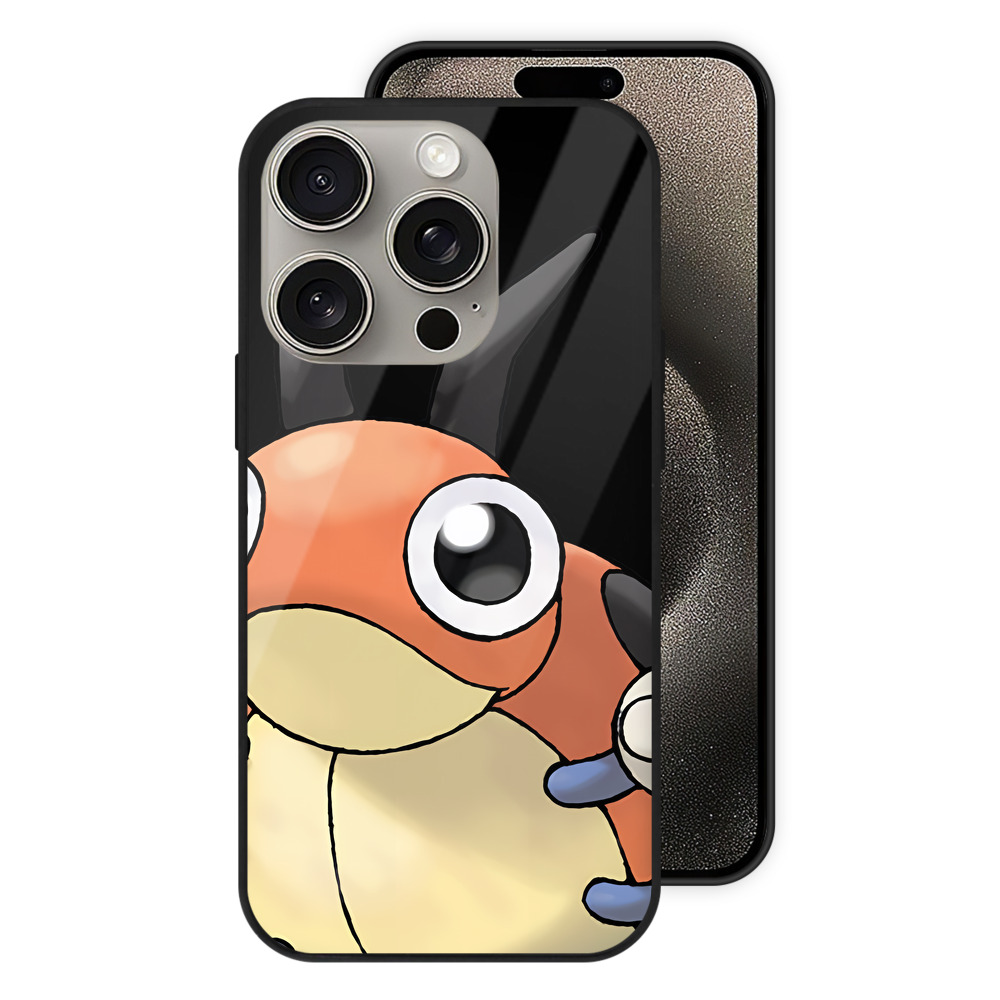 （画像用） ポケットモンスター Pokémon 【iPhone15Pro対応】スマホケース 耐衝撃＆黄変防止 背面ガラス