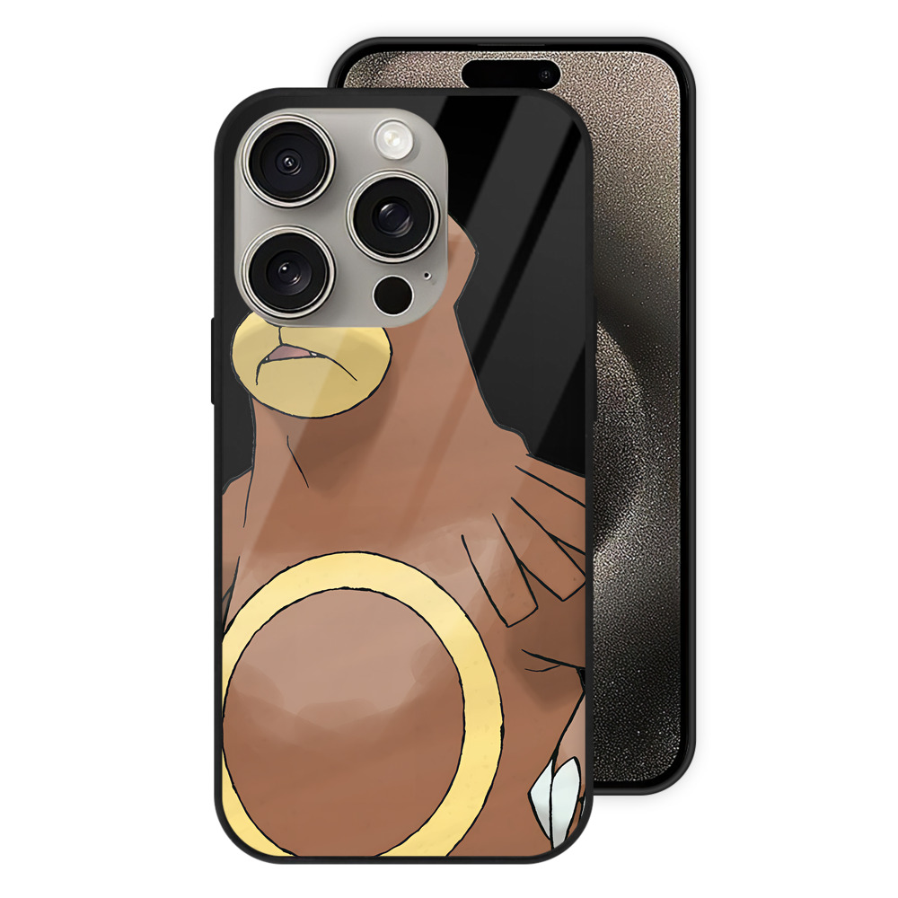 （画像用） ポケットモンスター Pokémon 【iPhone15Pro対応】スマホケース 耐衝撃＆黄変防止 背面ガラス