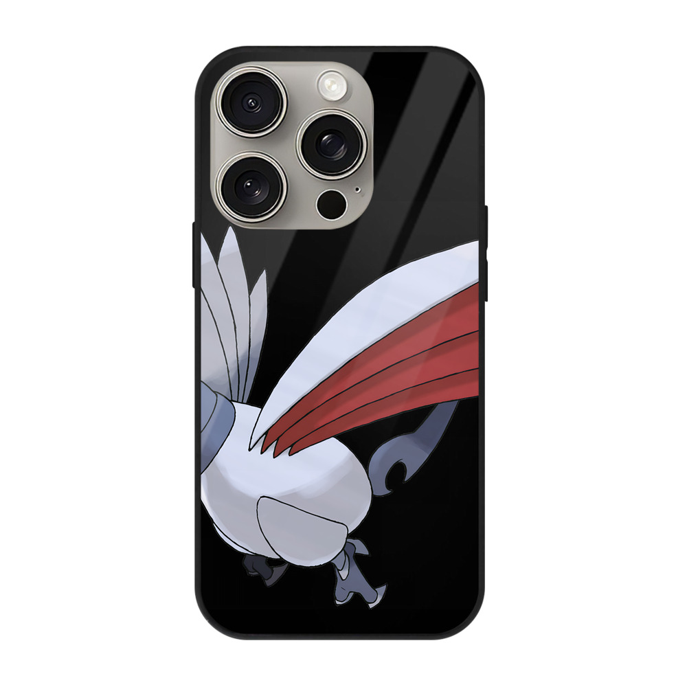 （画像用） ポケットモンスター Pokémon 【iPhone15Pro対応】スマホケース 耐衝撃＆黄変防止 背面ガラス