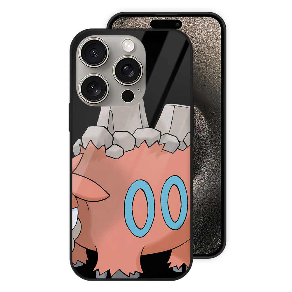 （画像用） ポケットモンスター Pokémon 【iPhone15Pro対応】スマホケース 耐衝撃＆黄変防止 背面ガラス