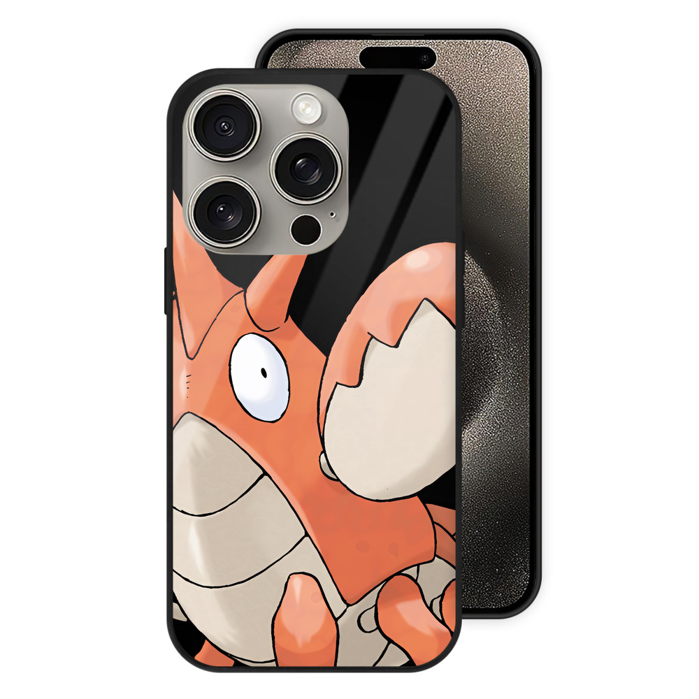 （画像用） ポケットモンスター Pokémon 【iPhone15Pro対応】スマホケース 耐衝撃＆黄変防止 背面ガラス