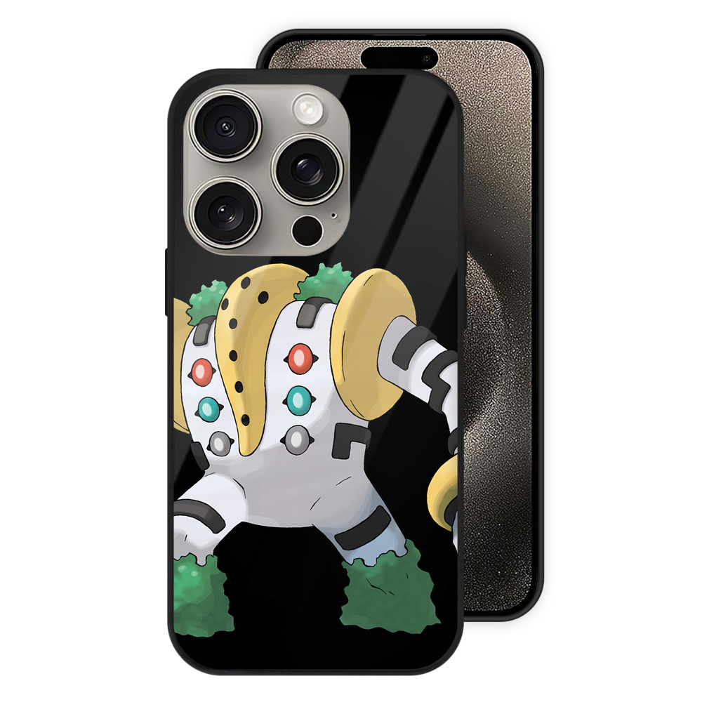 （画像用） ポケットモンスター Pokémon 【iPhone15Pro対応】スマホケース 耐衝撃＆黄変防止 背面ガラス