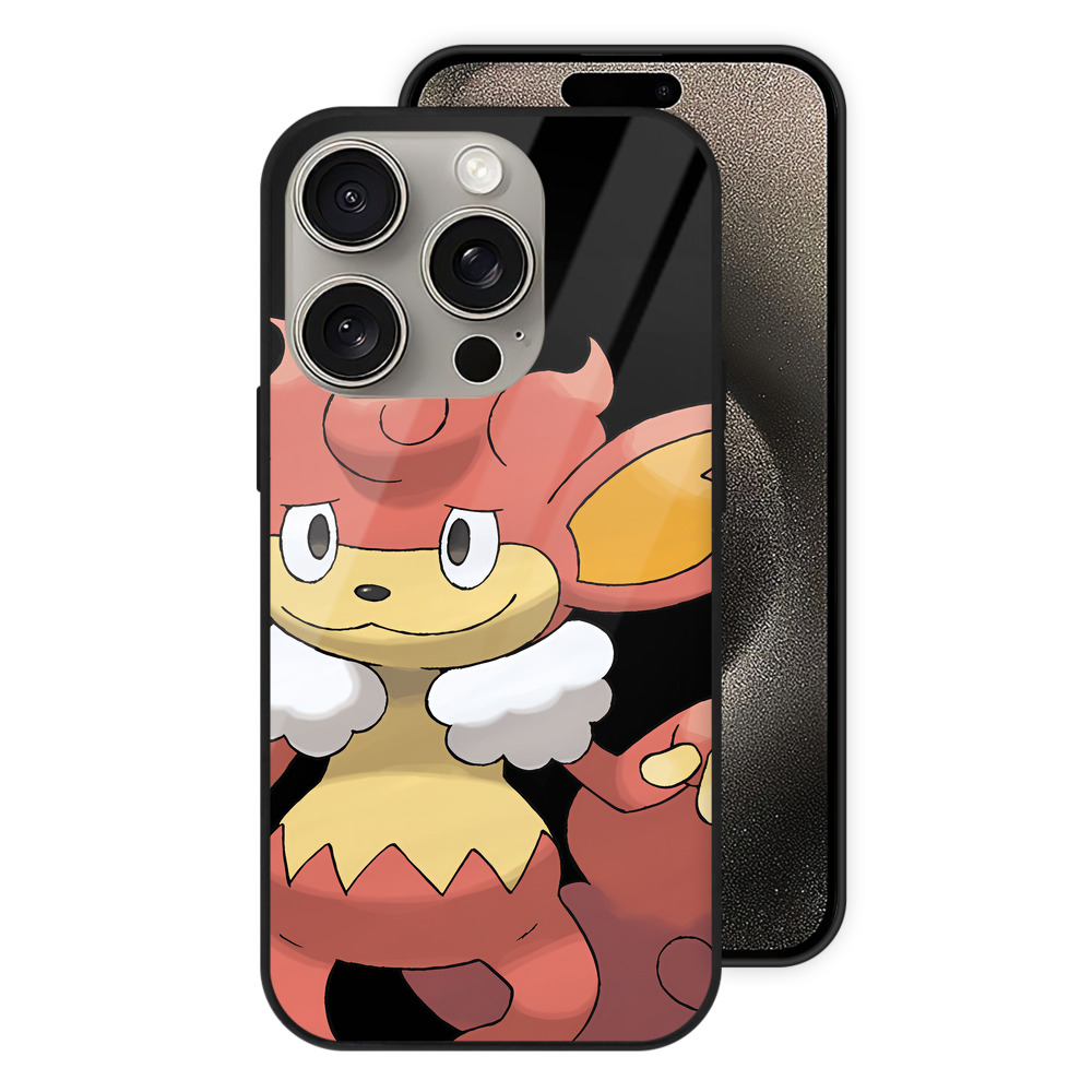 （画像用） ポケットモンスター Pokémon 【iPhone15Pro対応】スマホケース 耐衝撃＆黄変防止 背面ガラス