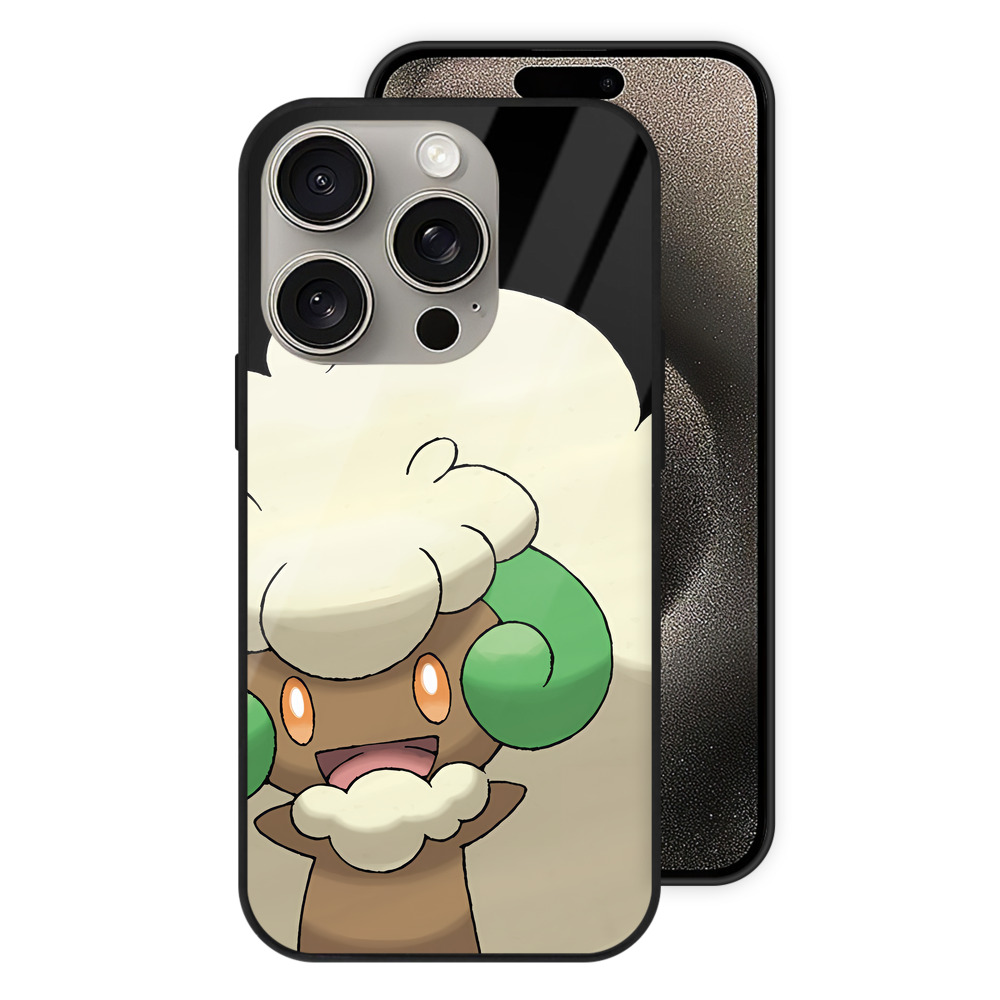 （画像用） ポケットモンスター Pokémon 【iPhone15Pro対応】スマホケース 耐衝撃＆黄変防止 背面ガラス